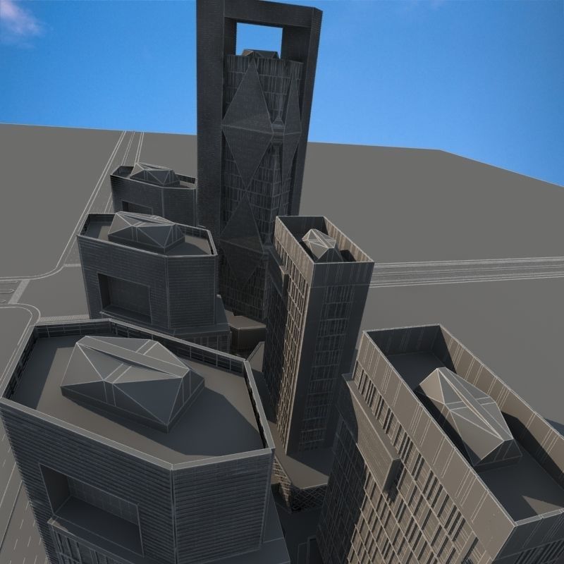 Cityscape 4 3D model_26