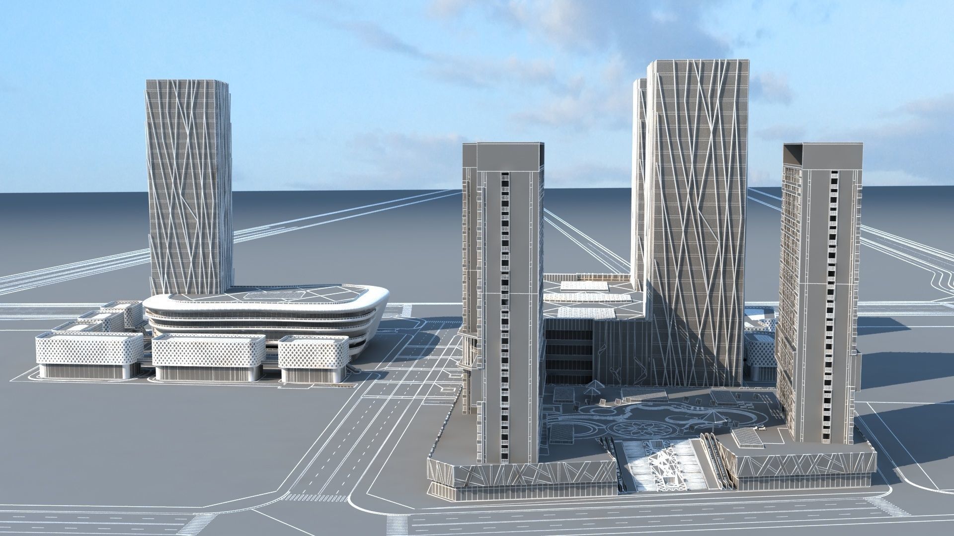 Cityscape 9 3D model_19