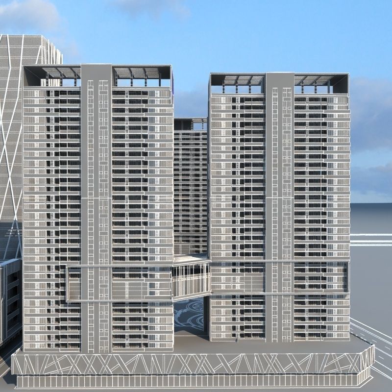 Cityscape 9 3D model_24