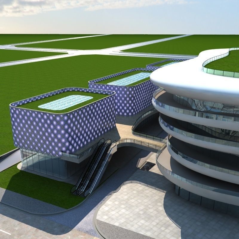 Cityscape 9 3D model_8