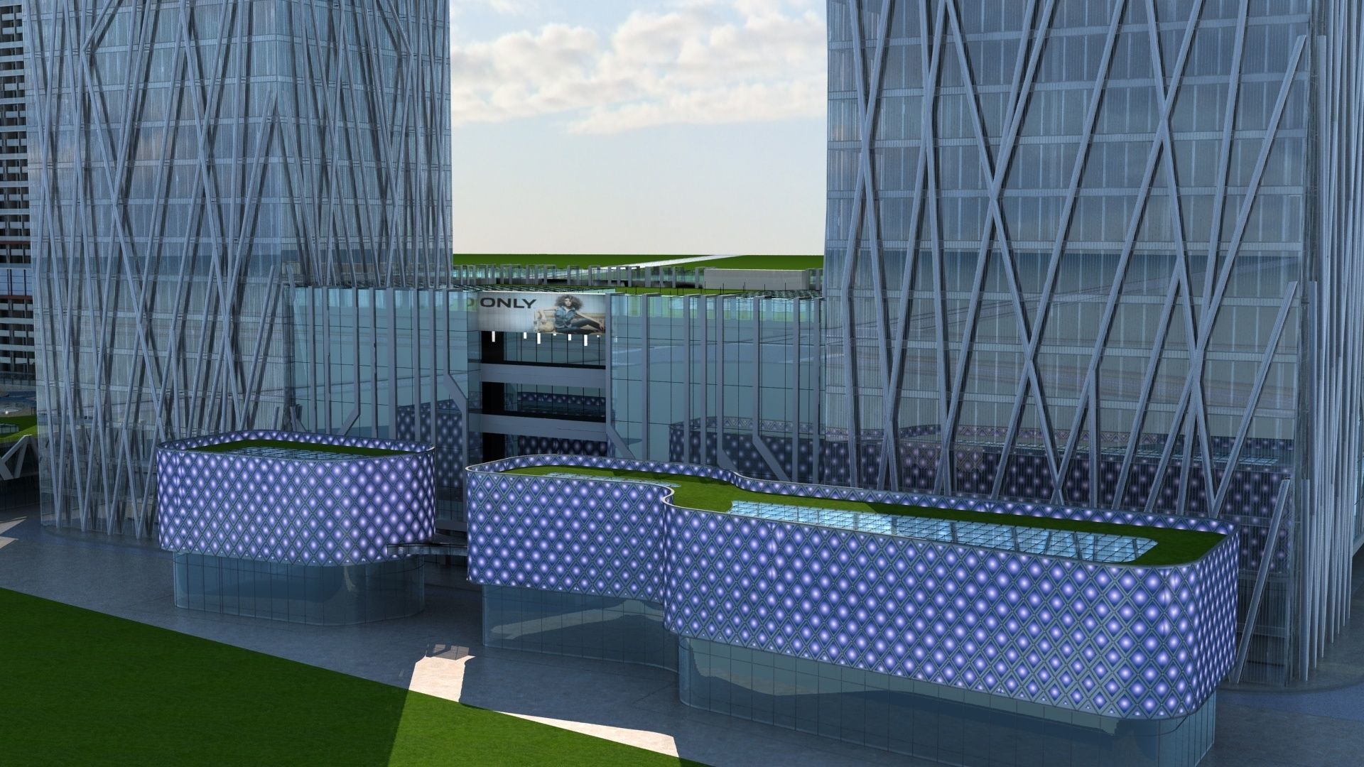 Cityscape 9 3D model_4