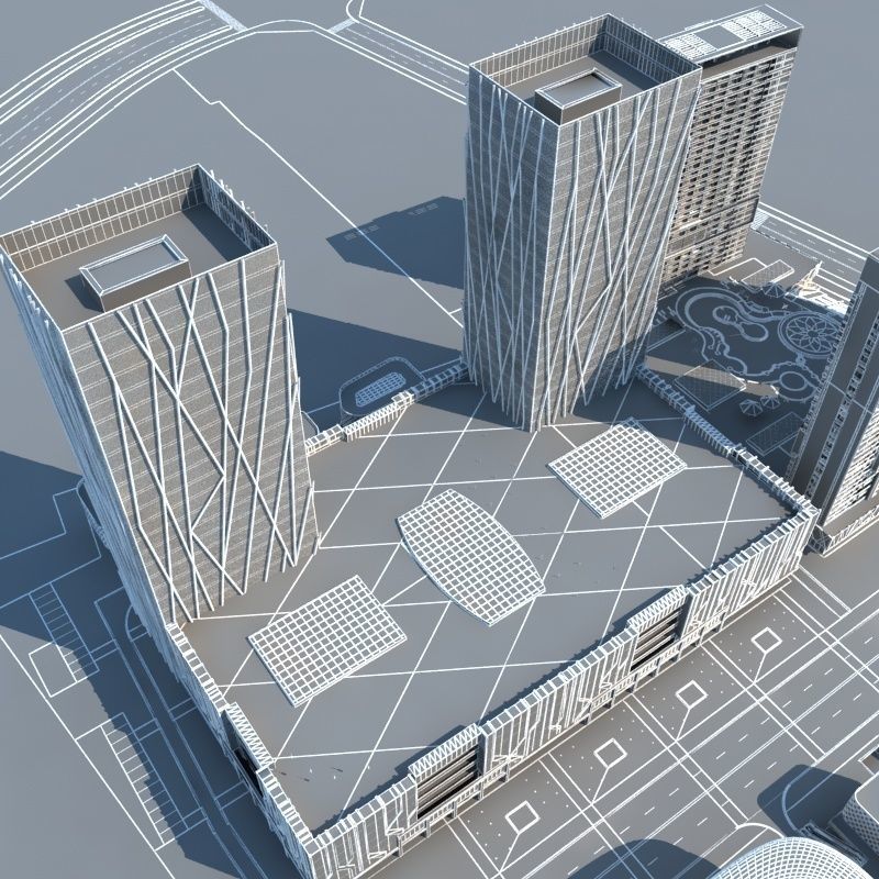 Cityscape 9 3D model_22