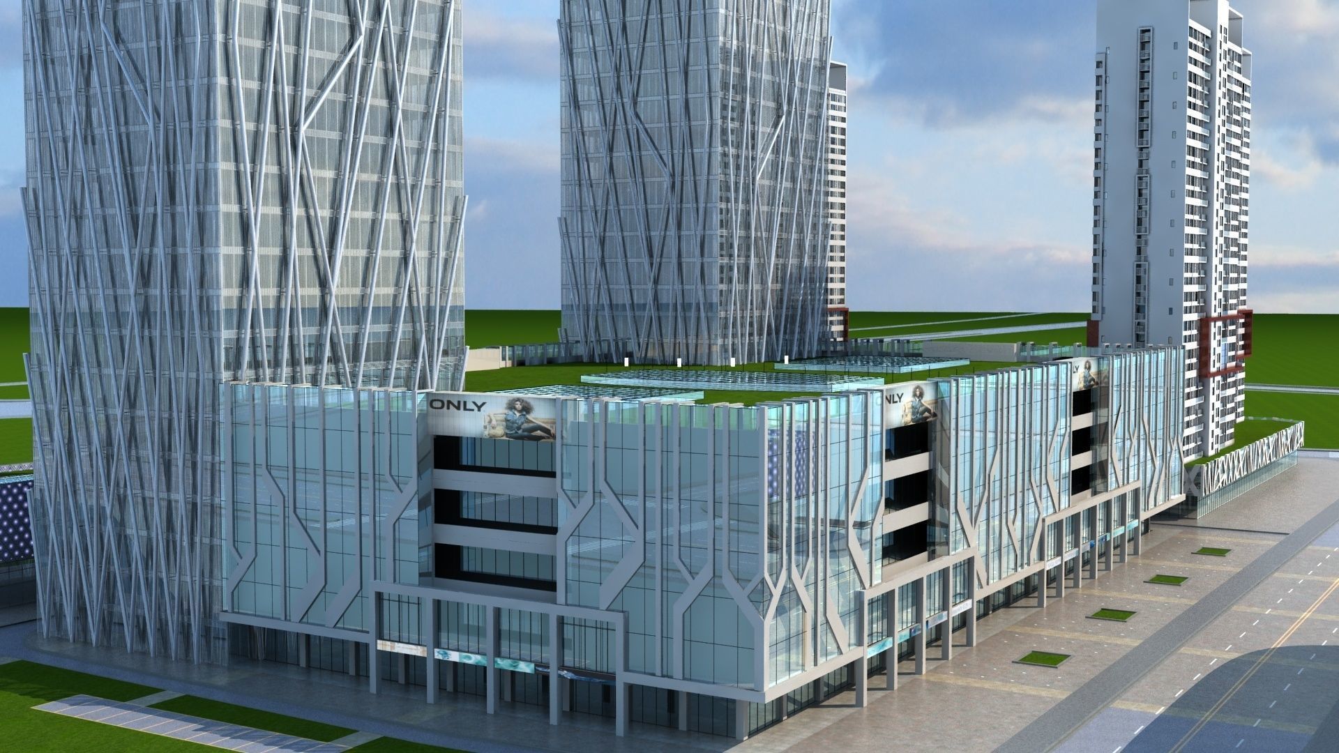 Cityscape 9 3D model_5