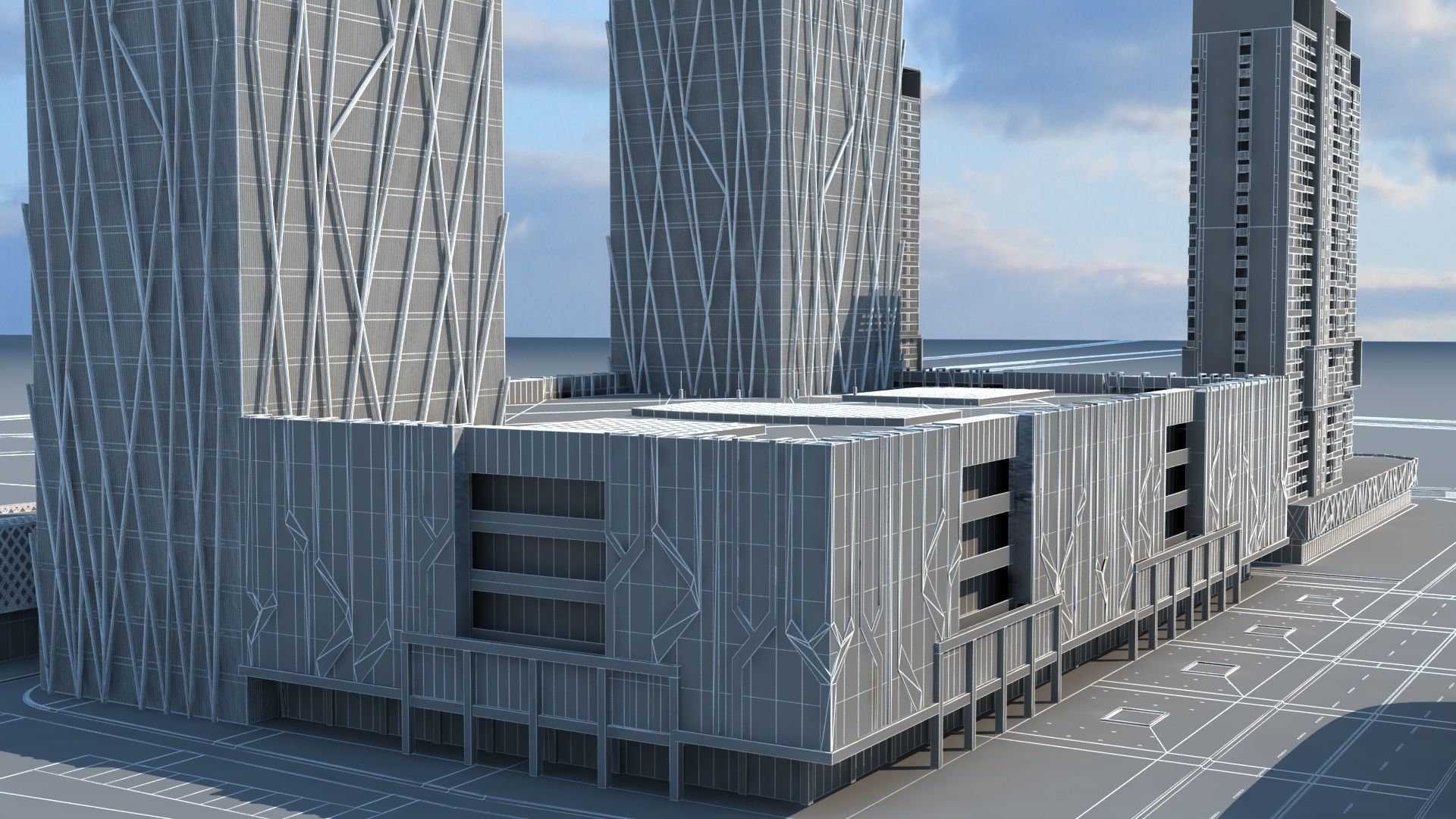Cityscape 9 3D model_21