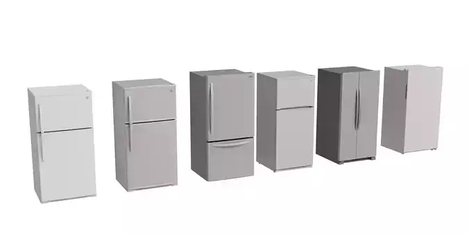 Set Of Small Refrigerators