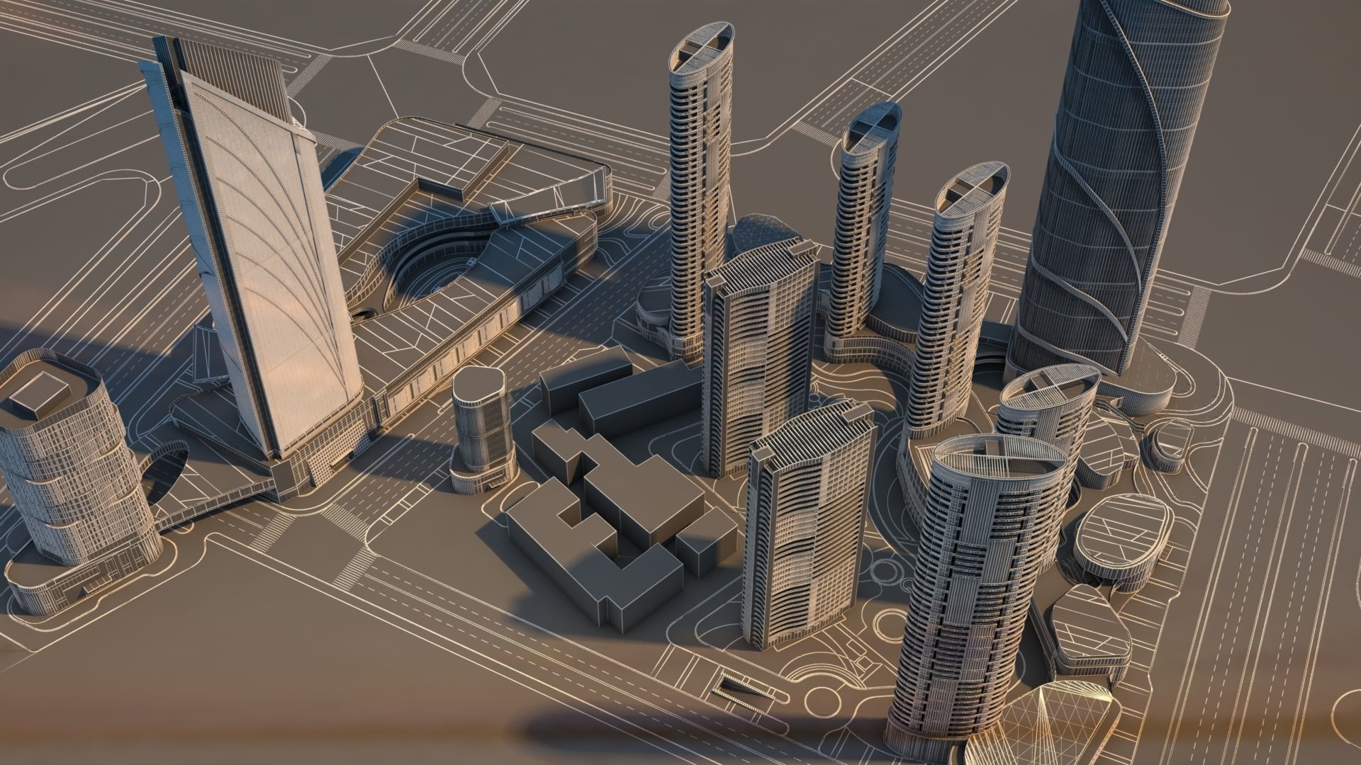 Cityscape 11 3D model_23
