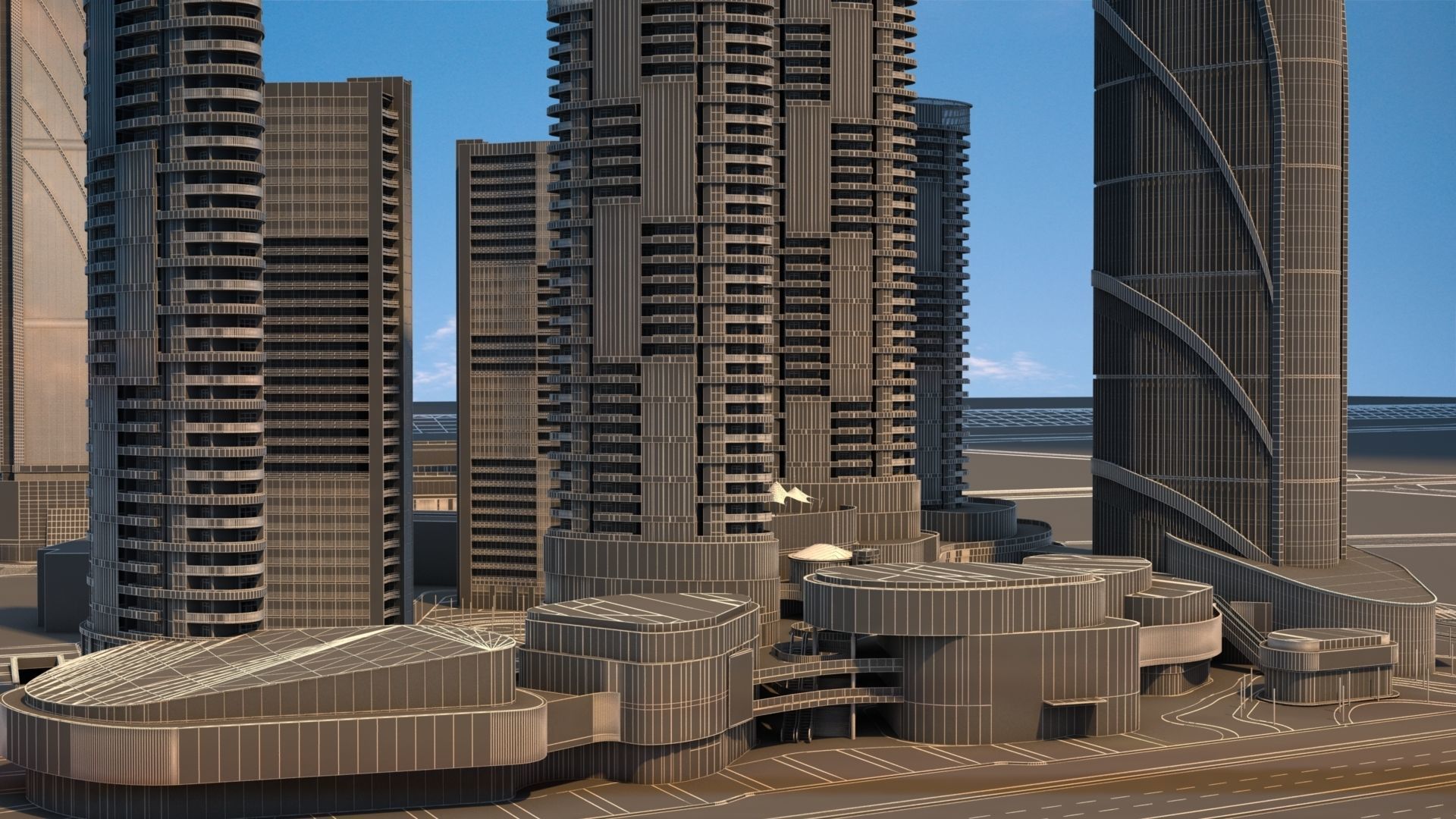 Cityscape 11 3D model_25