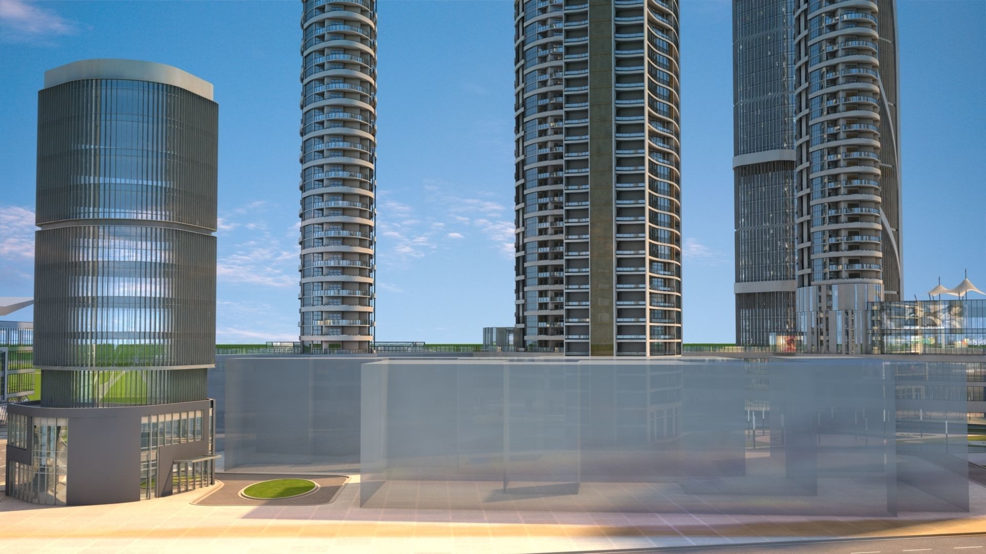 Cityscape 11 3D model_16