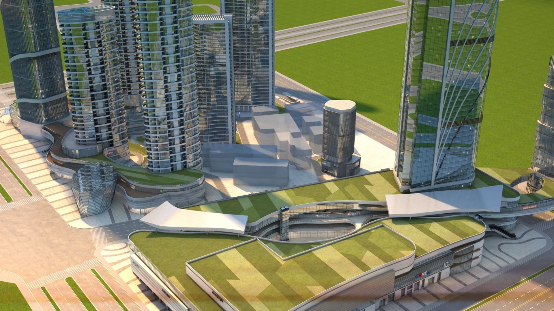 Cityscape 11 3D model_7