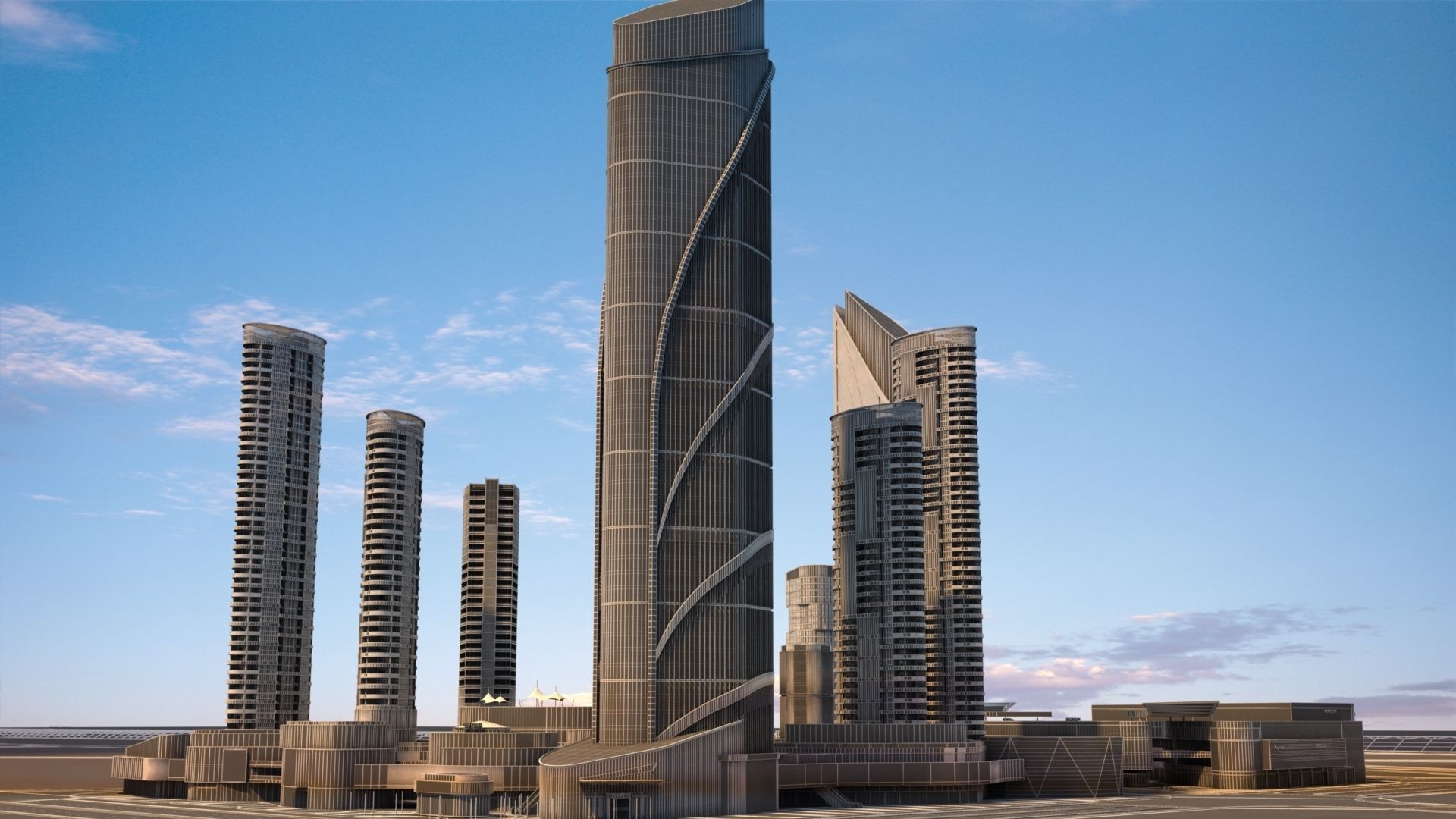 Cityscape 11 3D model_21