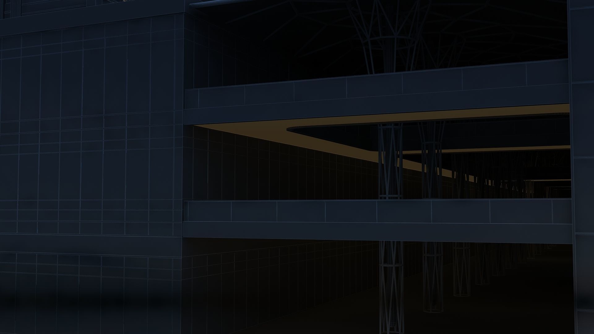  Night View 3D model_33