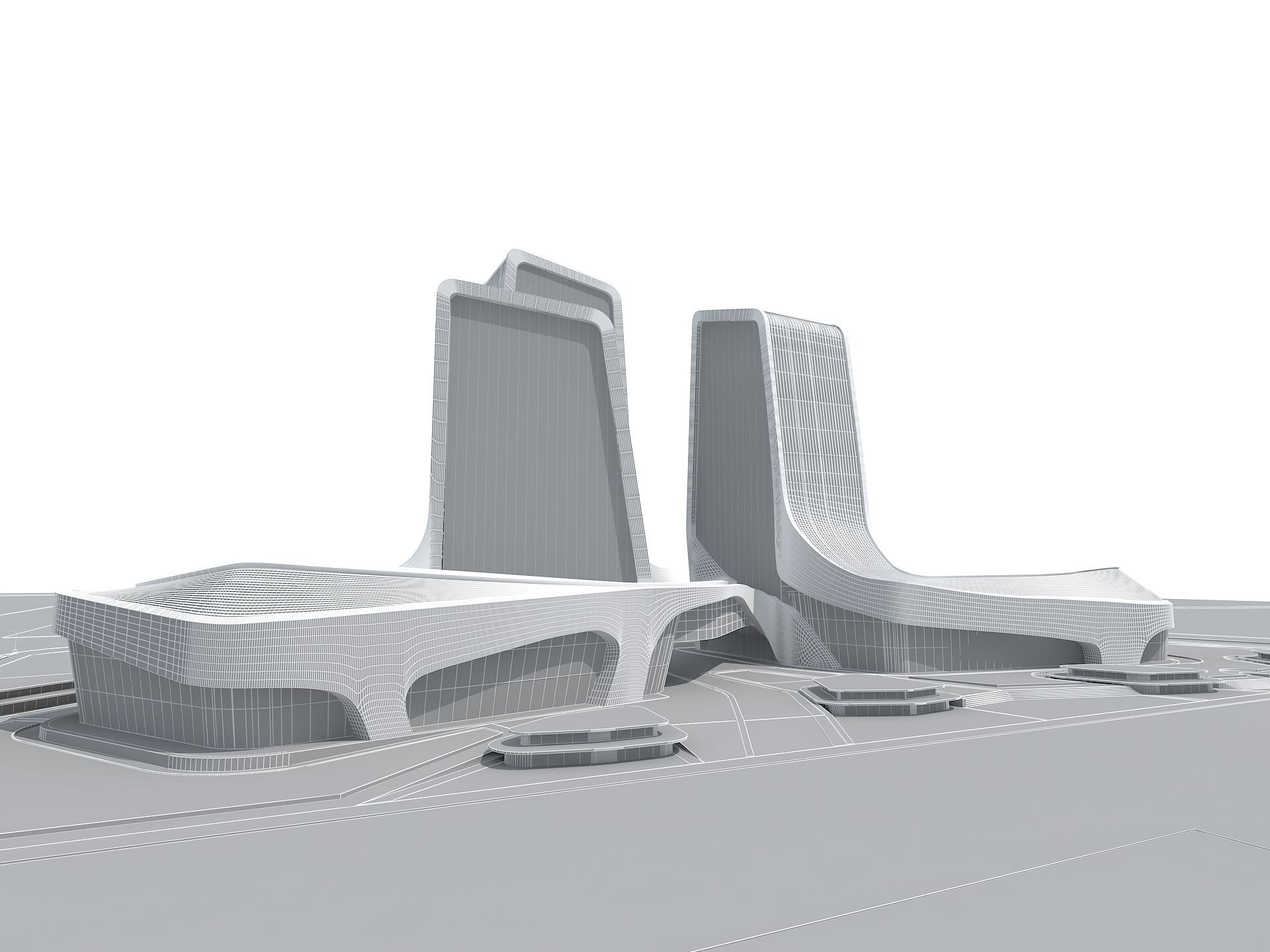 Office Building 1 3D model_17