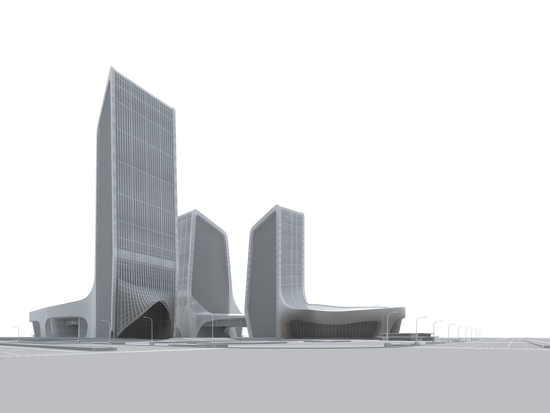Office Building 1 3D model_16