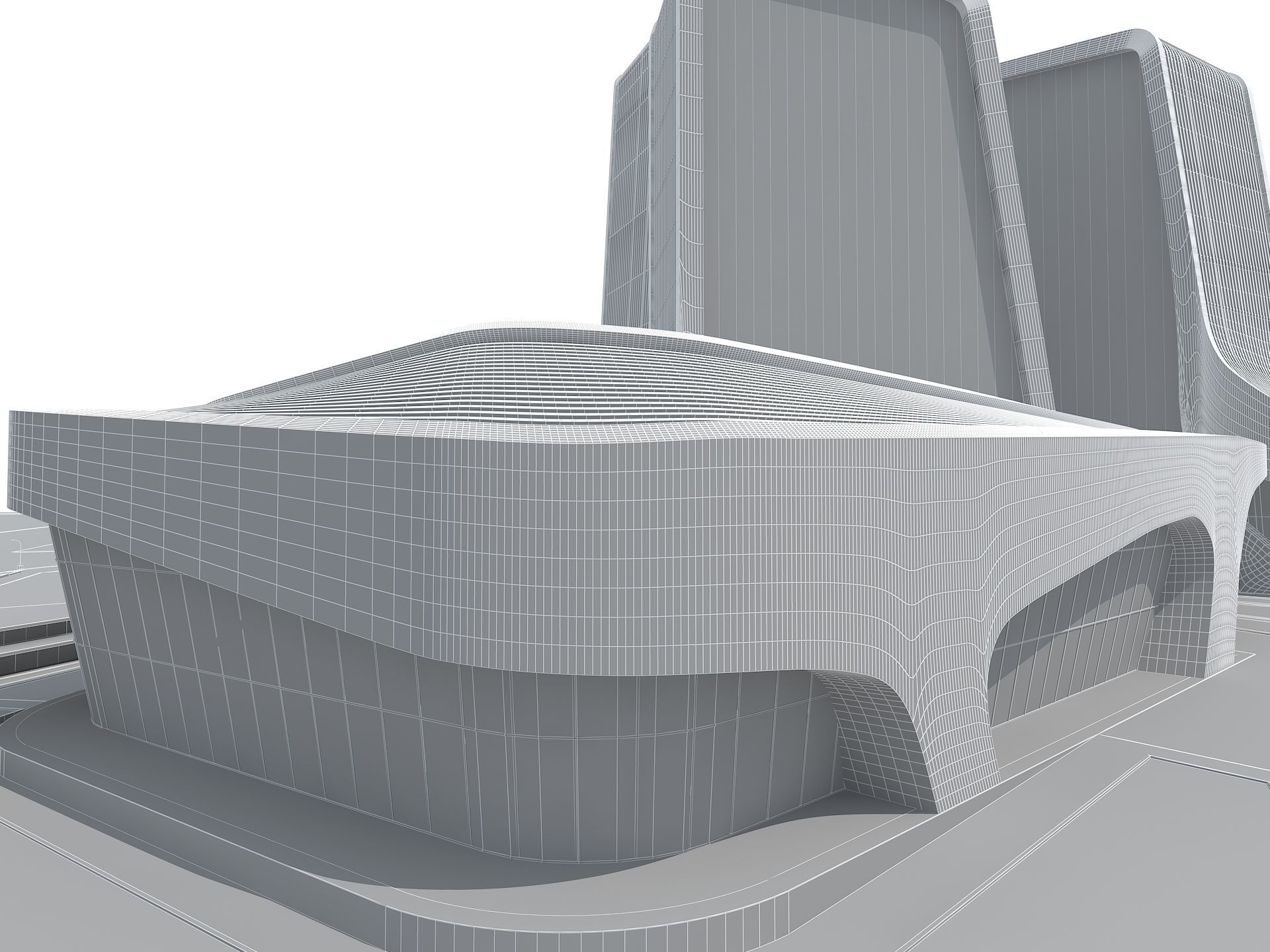 Office Building 1 3D model_21