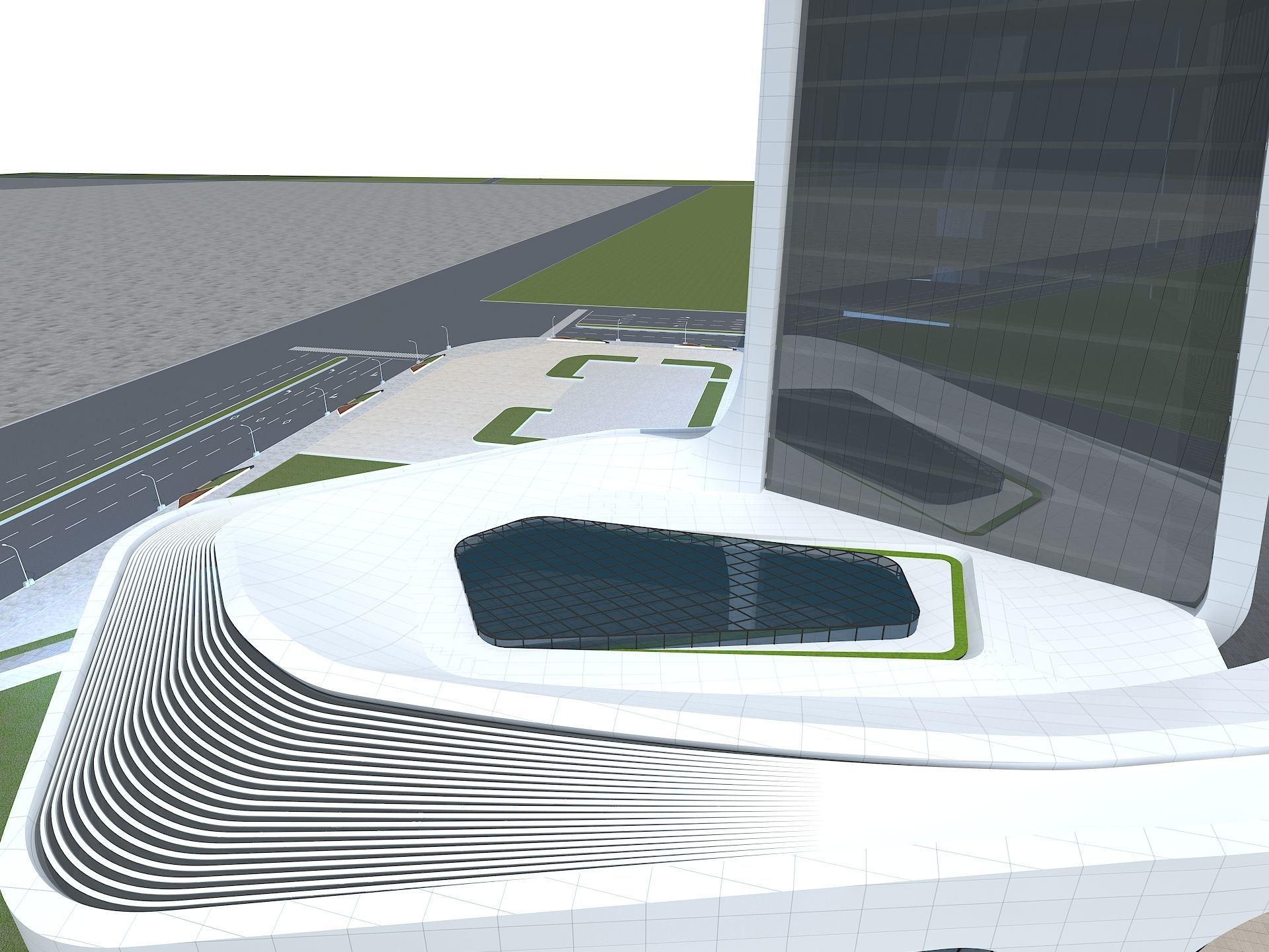 Office Building 1 3D model_10