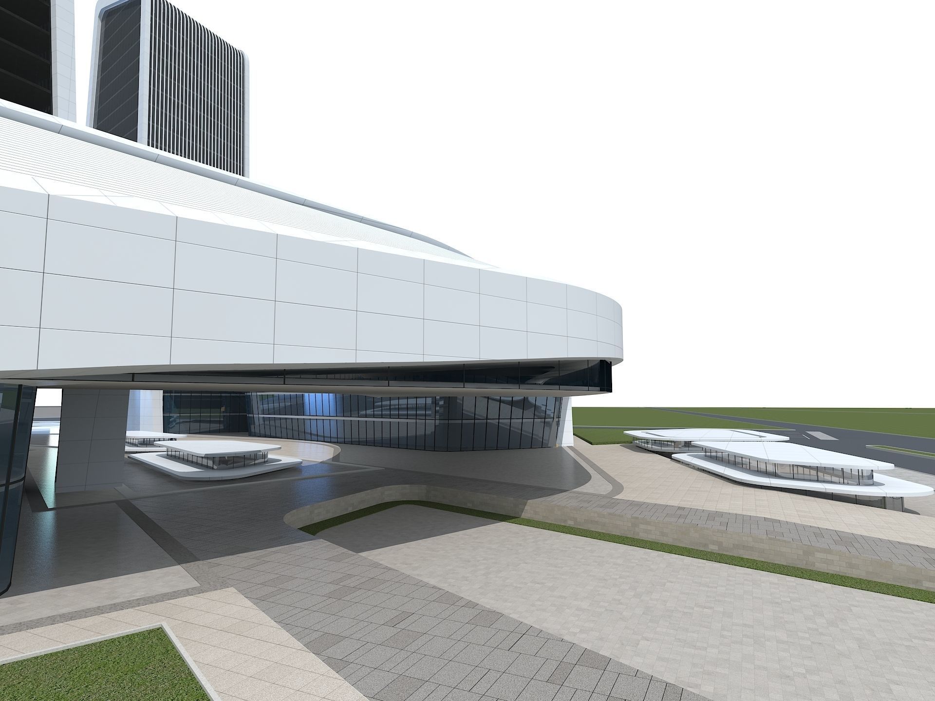 Office Building 1 3D model_13
