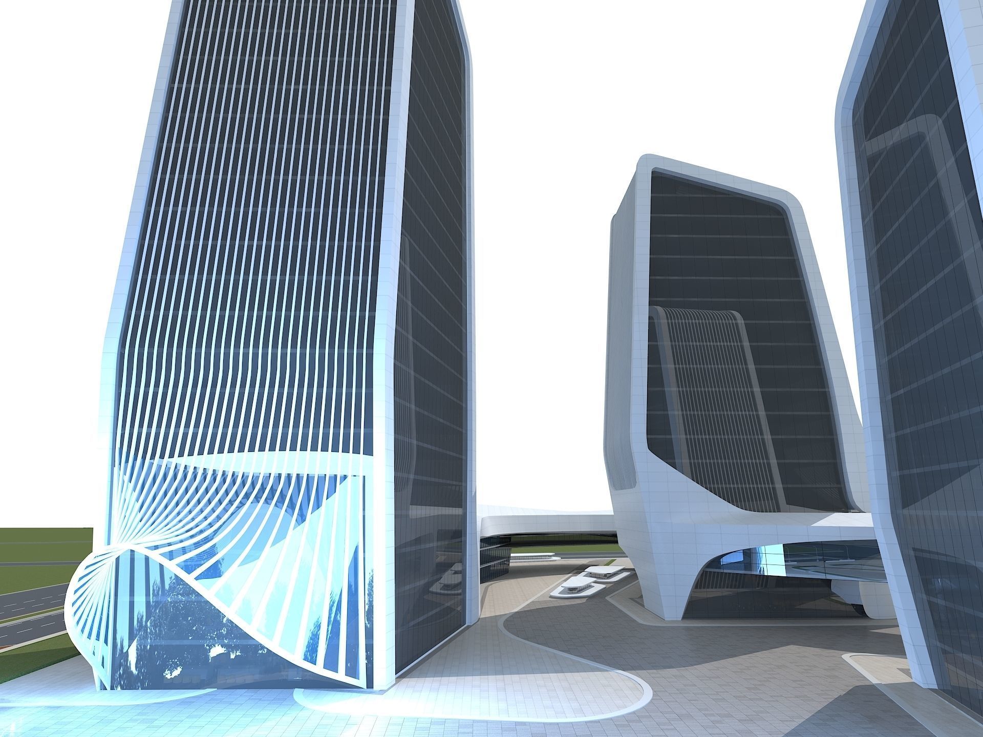 Office Building 1 3D model_11