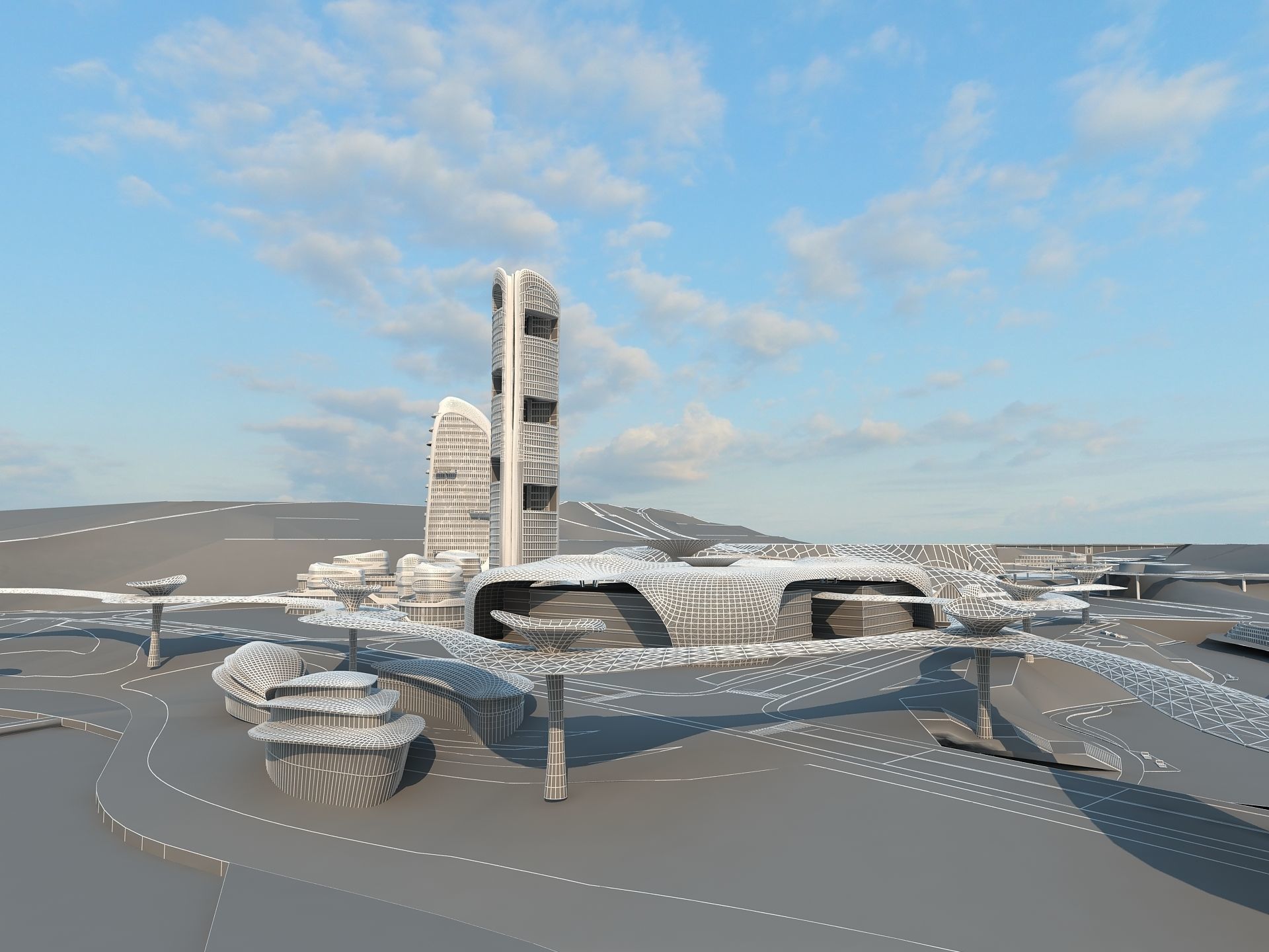  Office Building 2 3D model_20