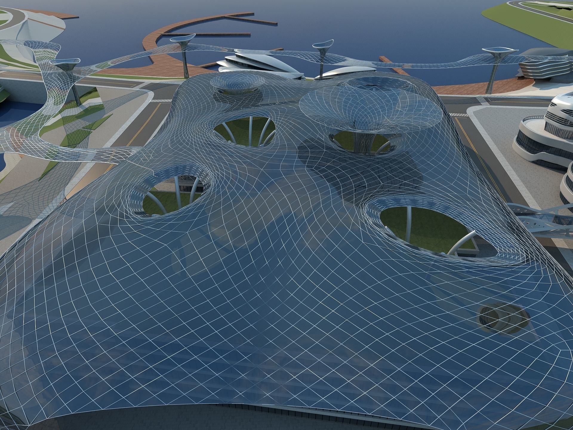  Office Building 2 3D model_11