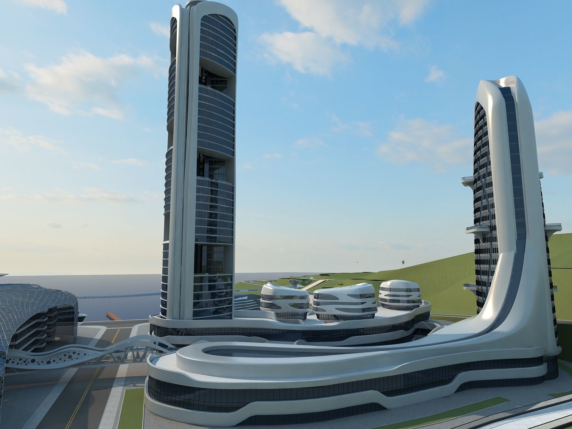  Office Building 2 3D model_8