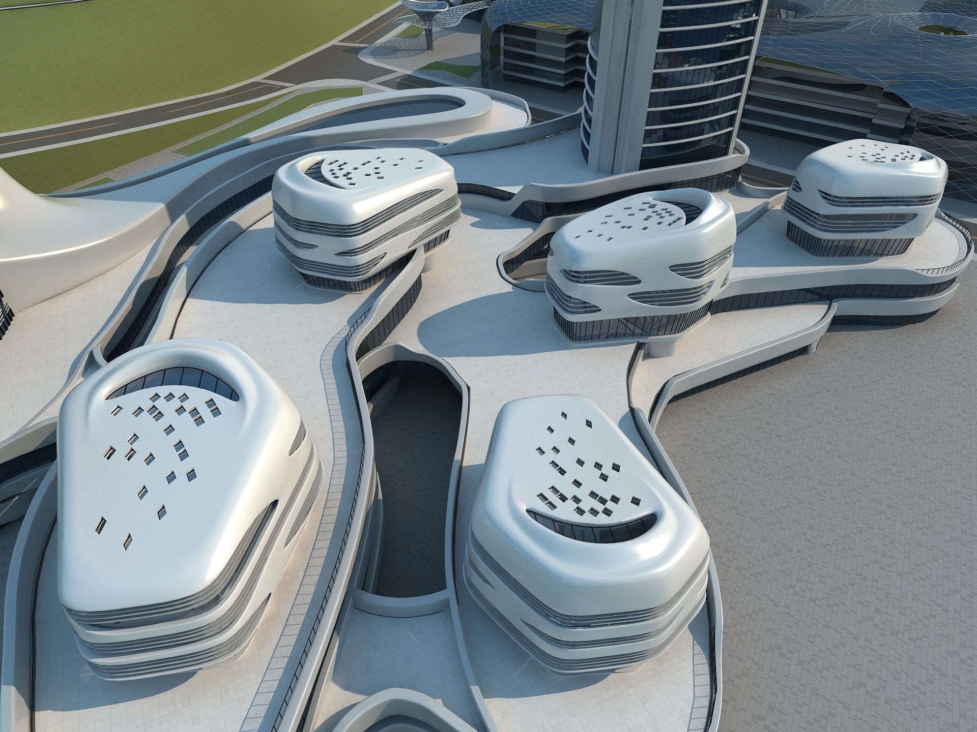  Office Building 2 3D model_12