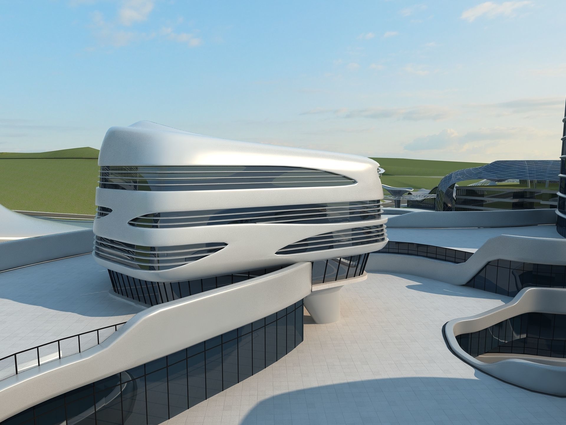  Office Building 2 3D model_14