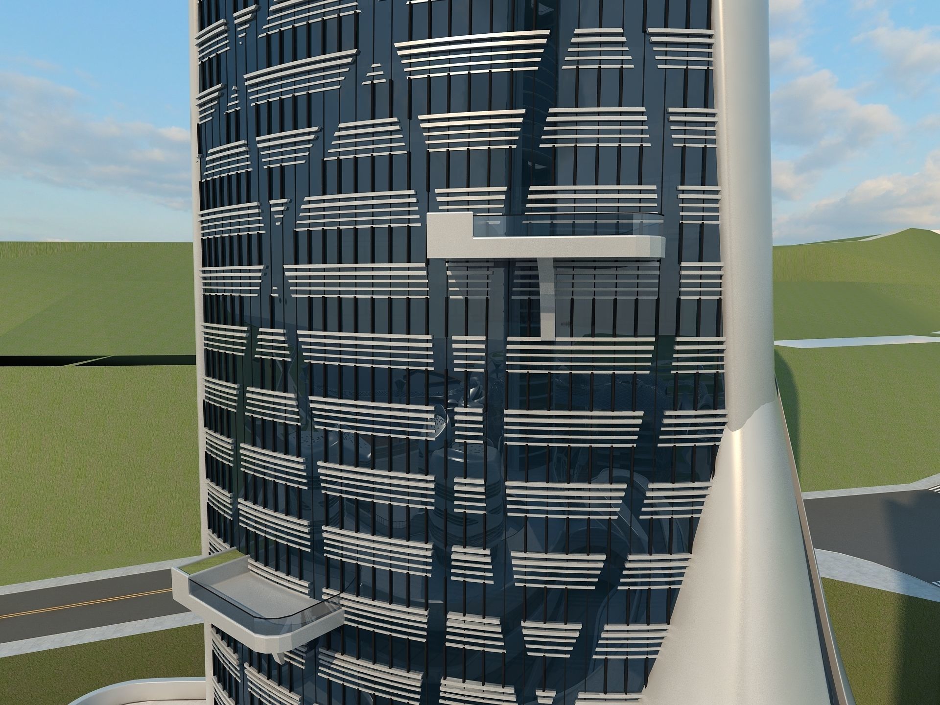  Office Building 2 3D model_15