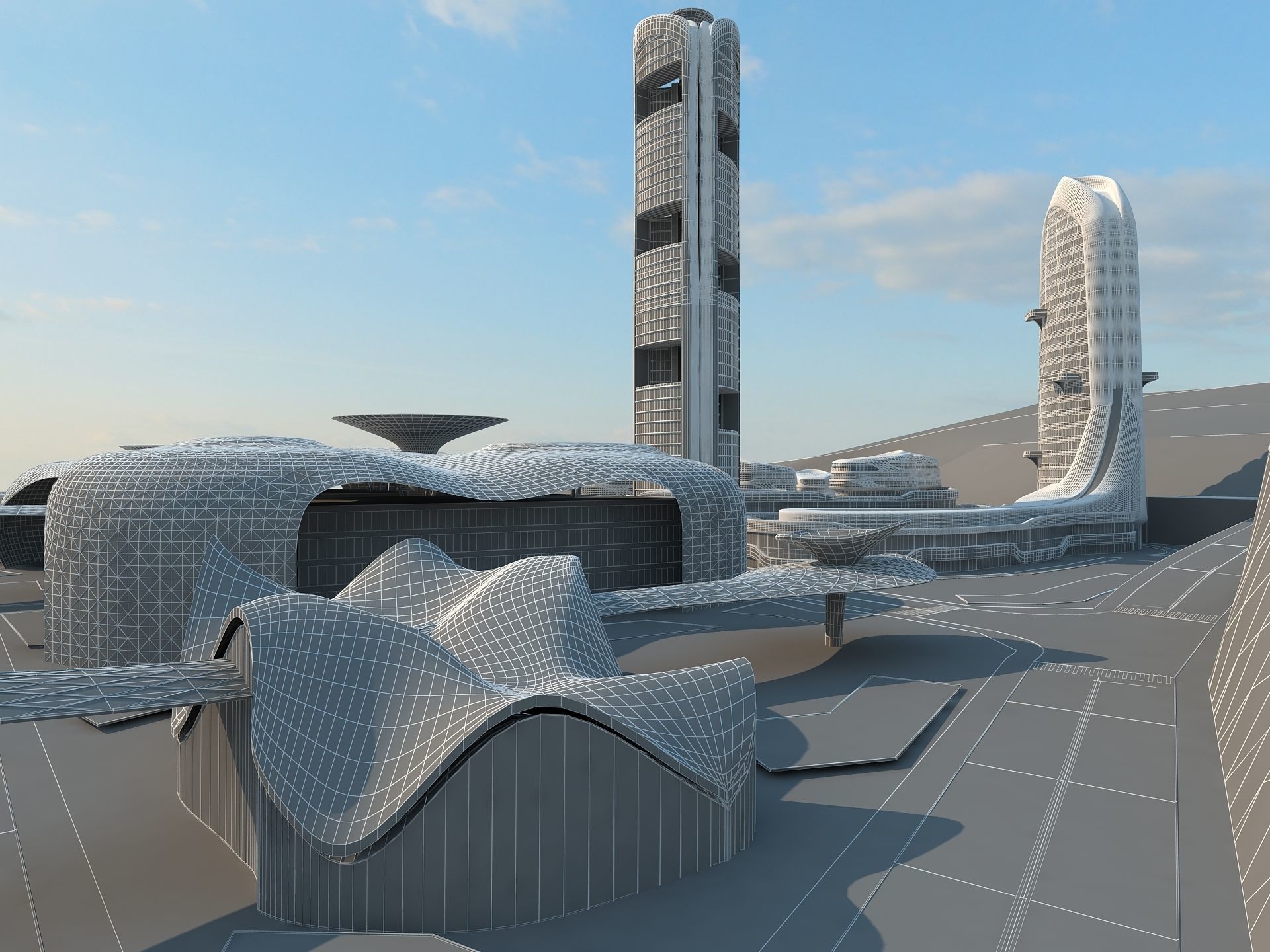  Office Building 2 3D model_22