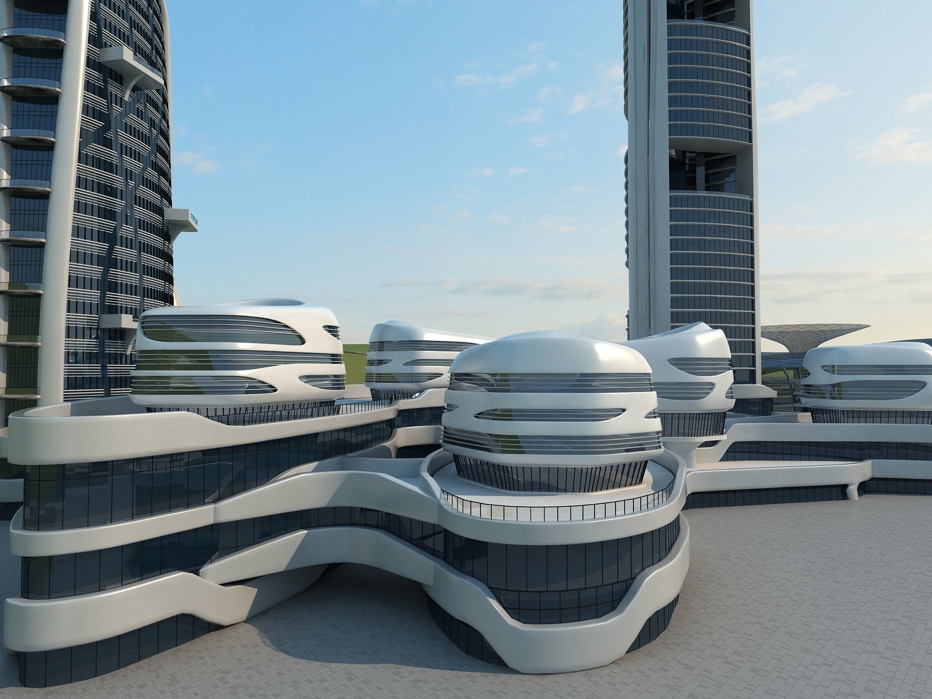  Office Building 2 3D model_13