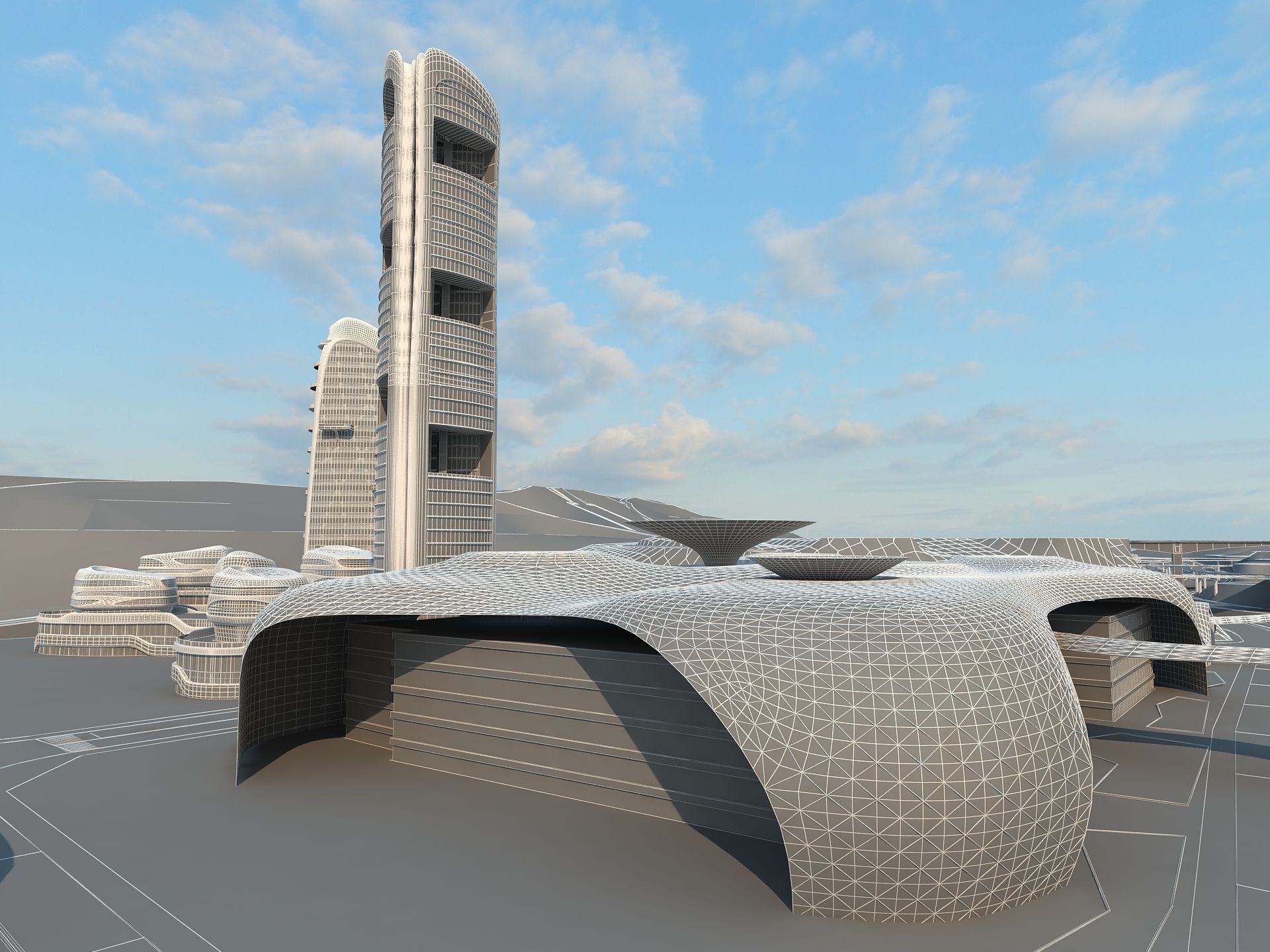  Office Building 2 3D model_21