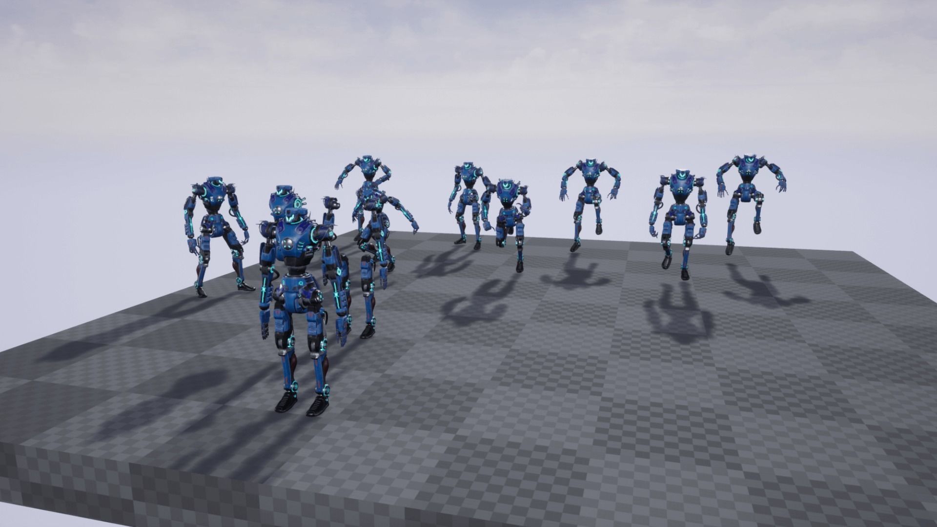 Sci-fi mech 00 Low-poly 3D model_17