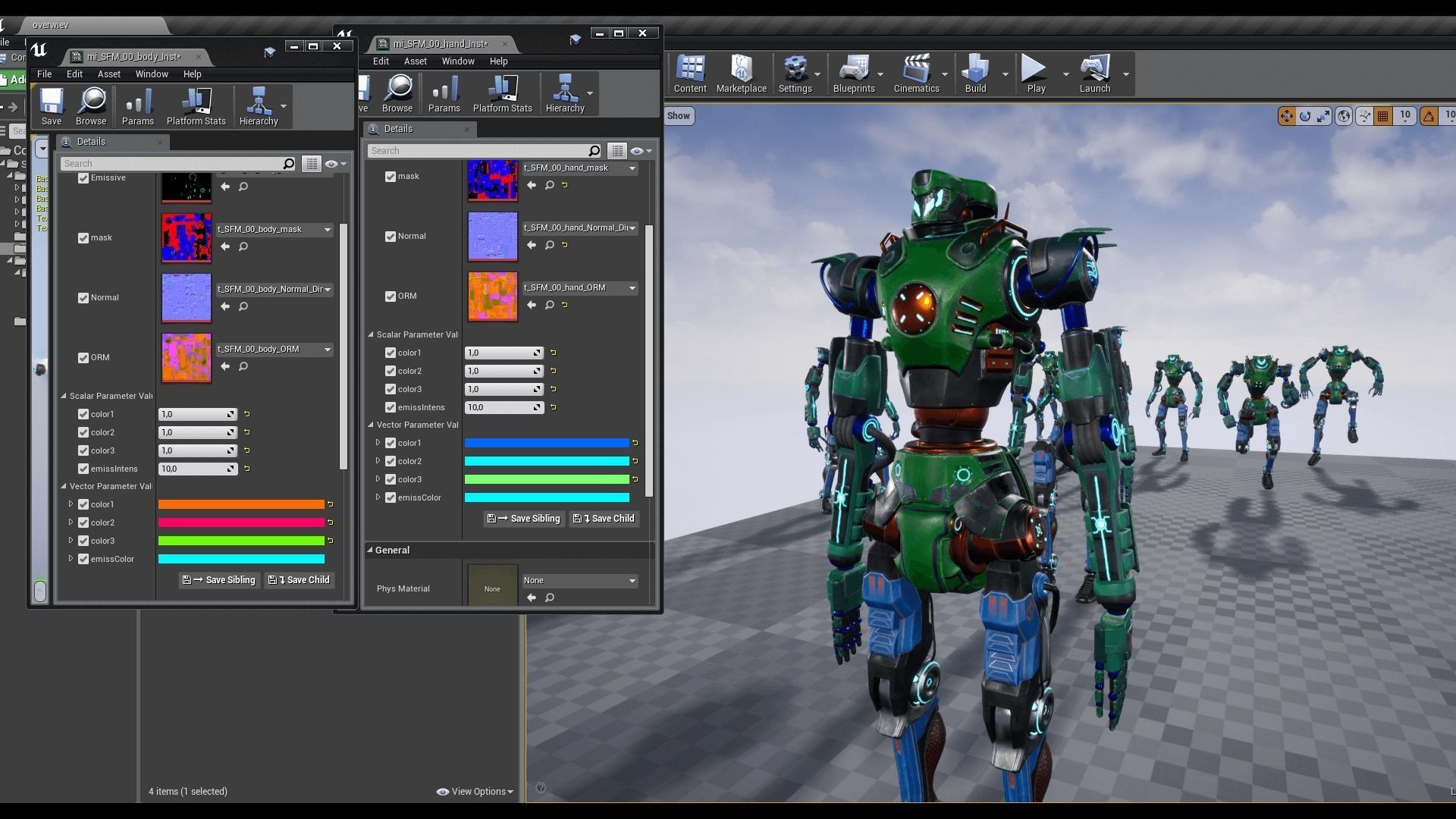 Sci-fi mech 00 Low-poly 3D model_19