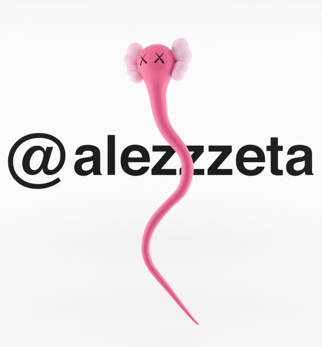 Kaws Bendy for Print 3D print model_3