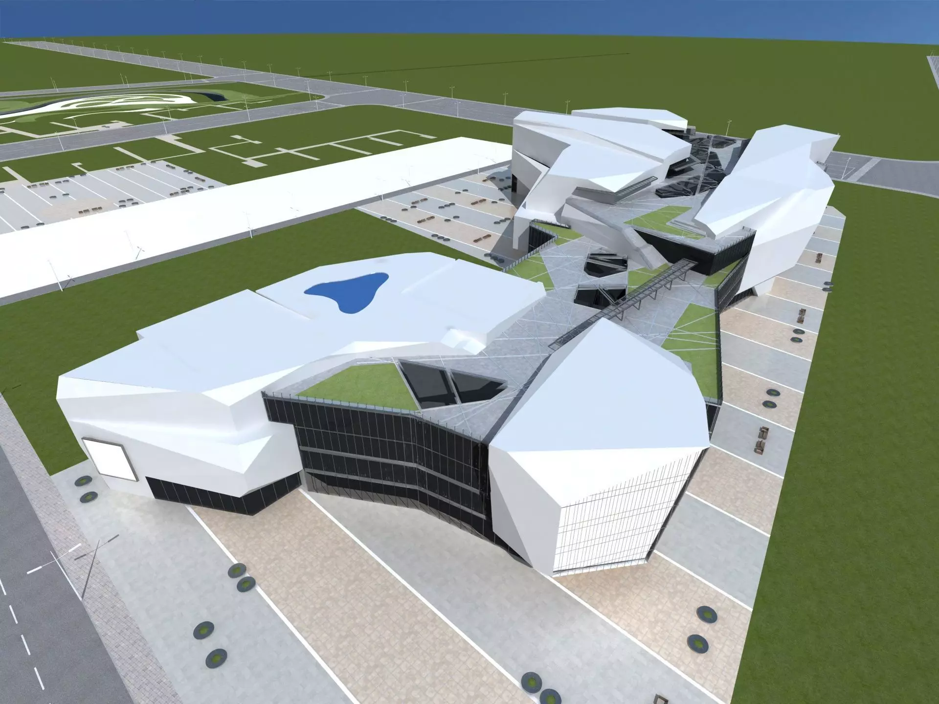  Plaza Complex 2 3D model_0