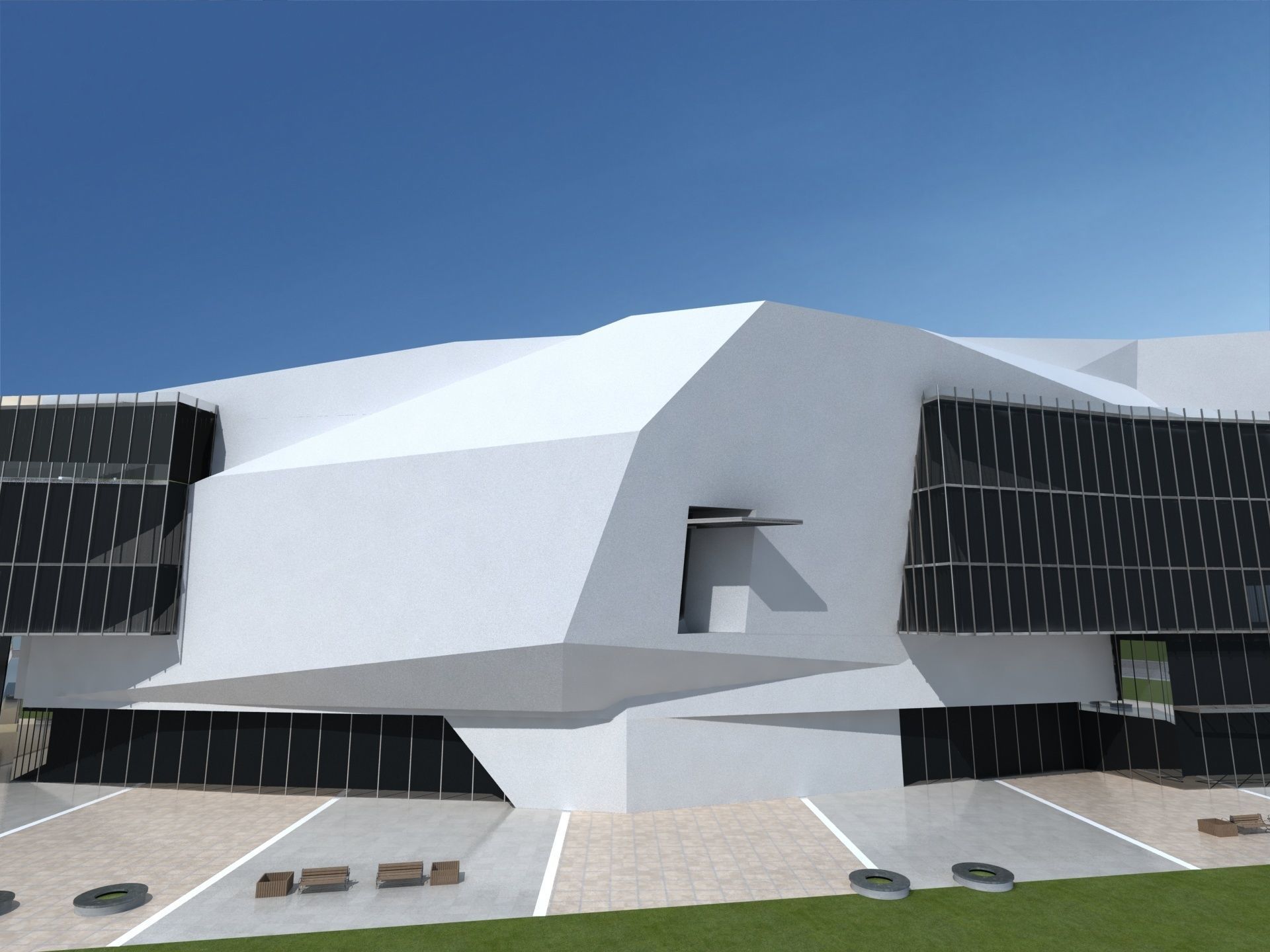  Plaza Complex 2 3D model_12