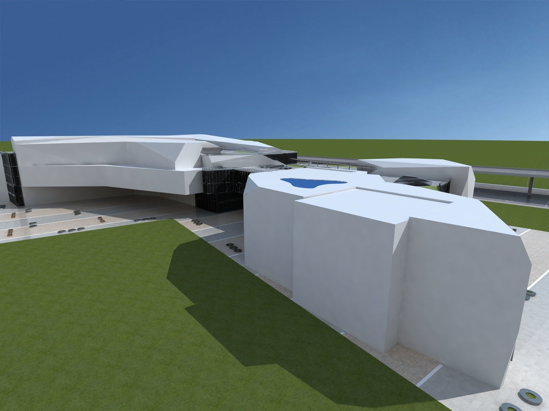  Plaza Complex 2 3D model_3