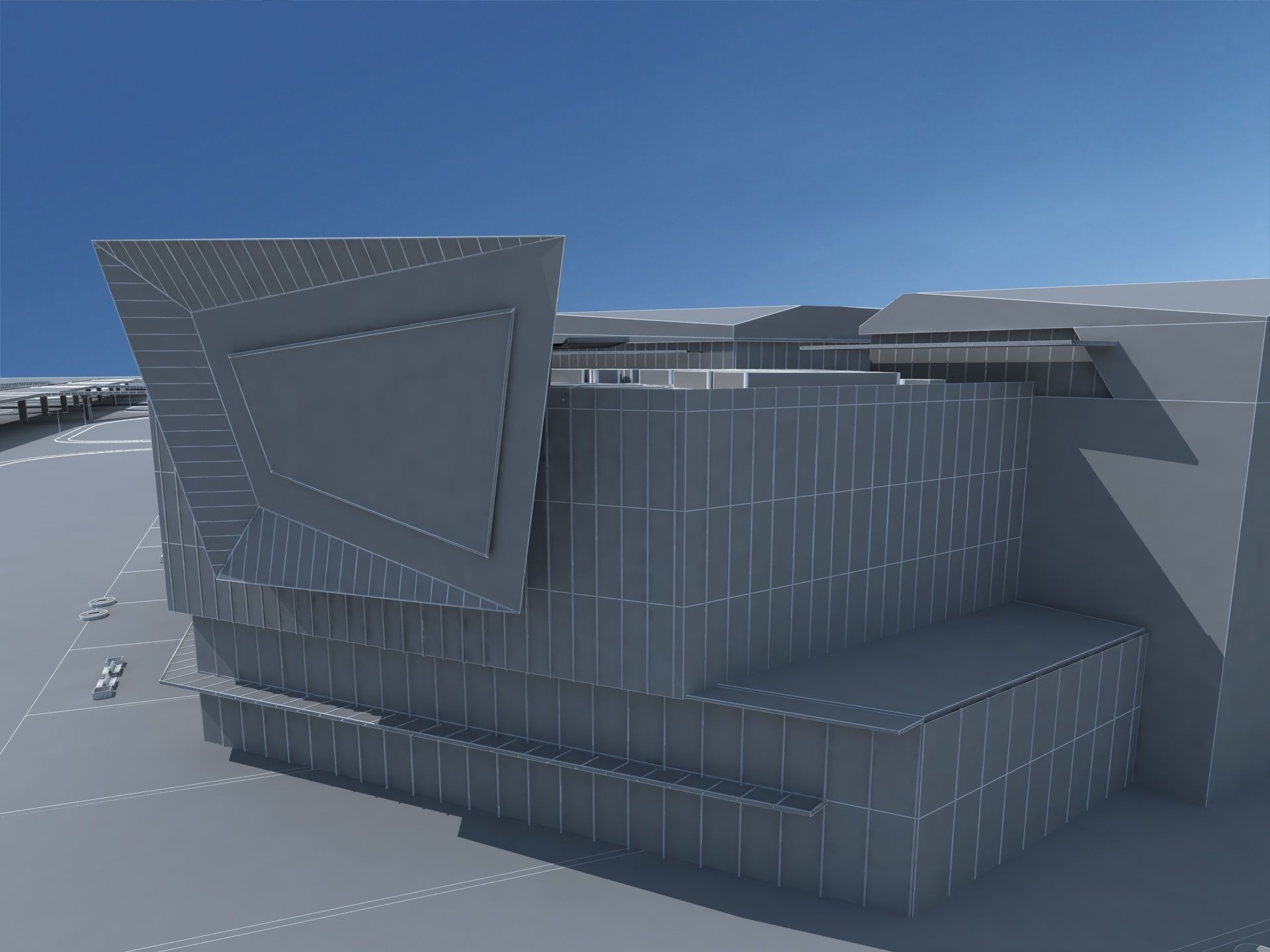  Plaza Complex 2 3D model_18
