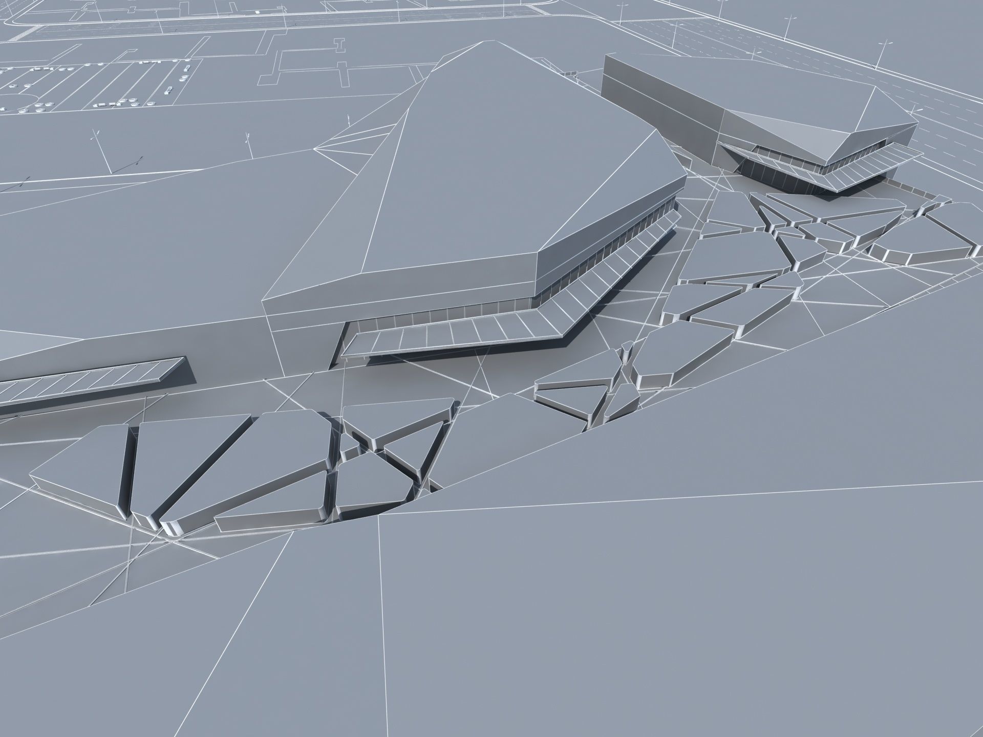  Plaza Complex 2 3D model_19