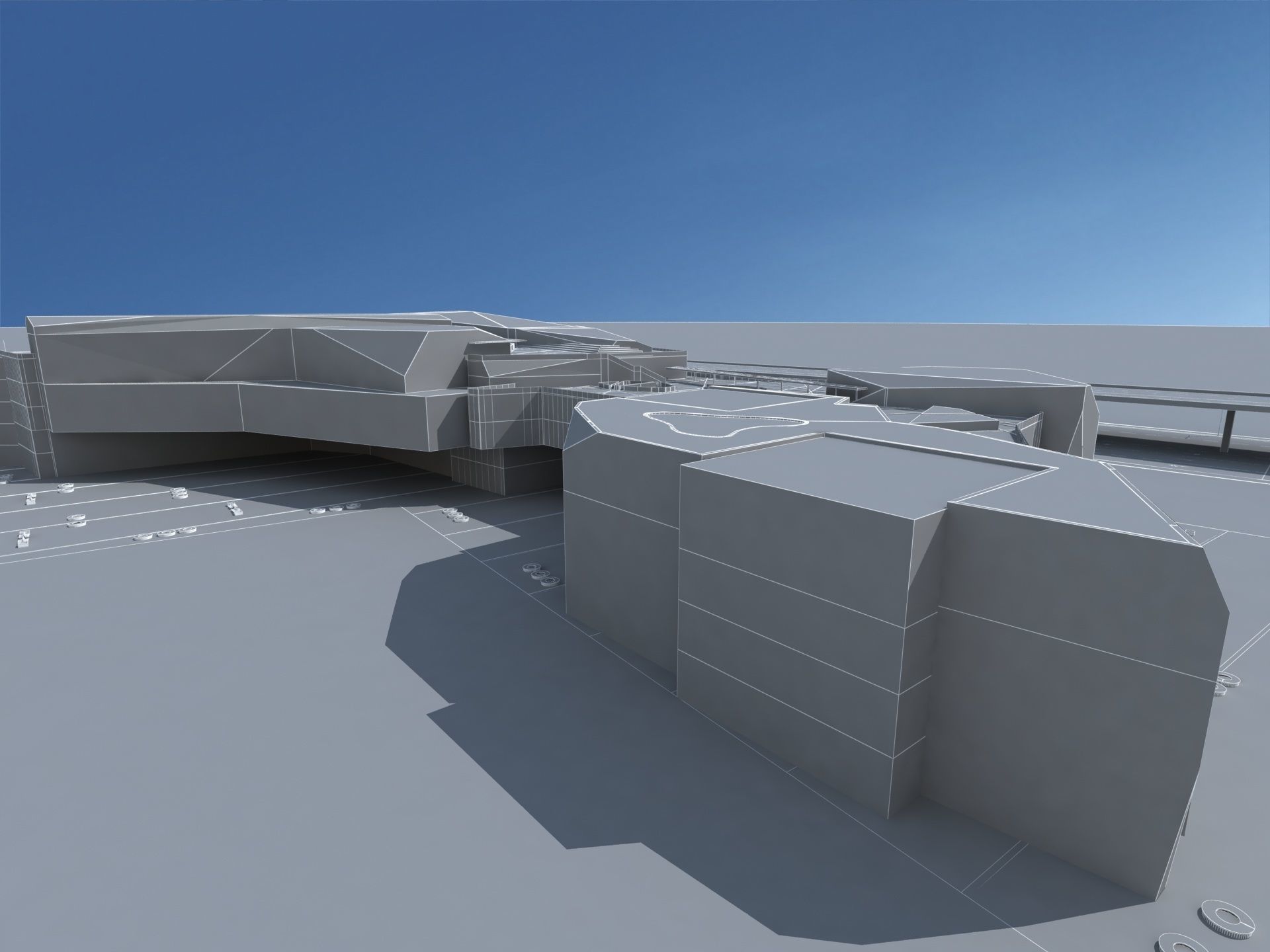  Plaza Complex 2 3D model_17