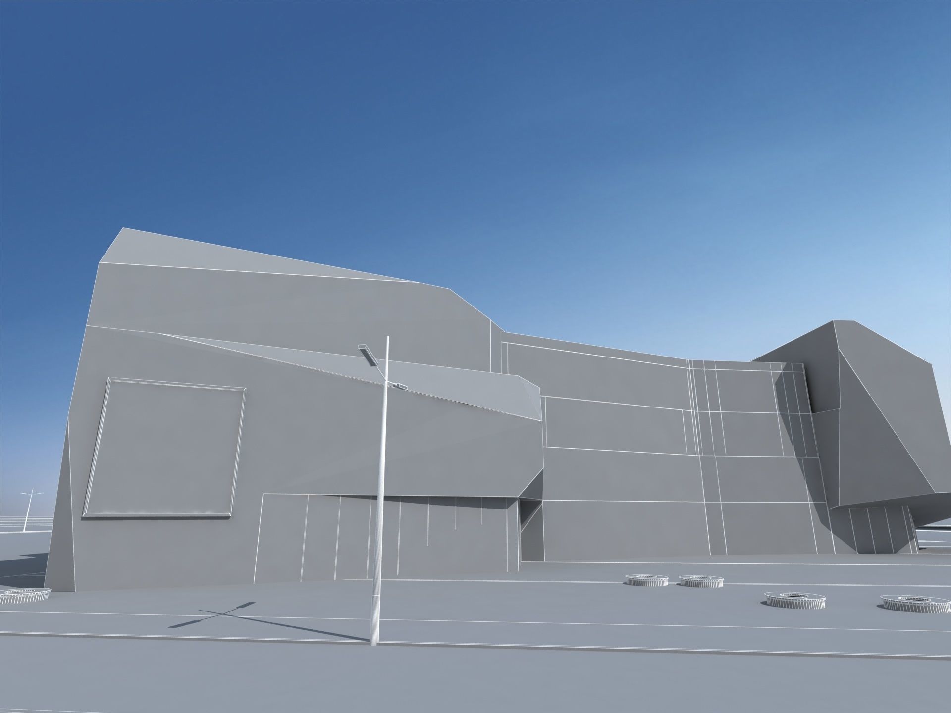  Plaza Complex 2 3D model_21