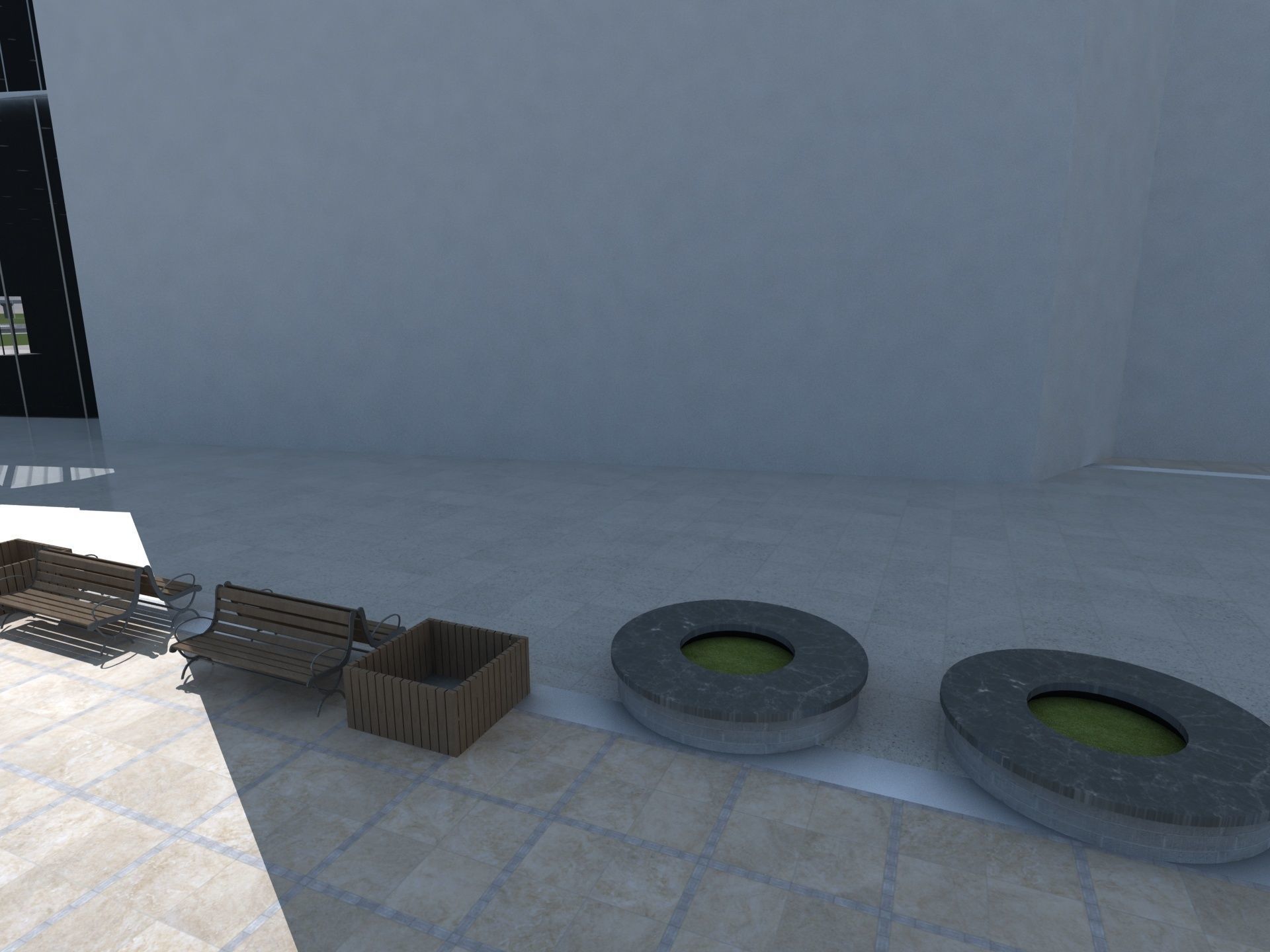  Plaza Complex 2 3D model_13