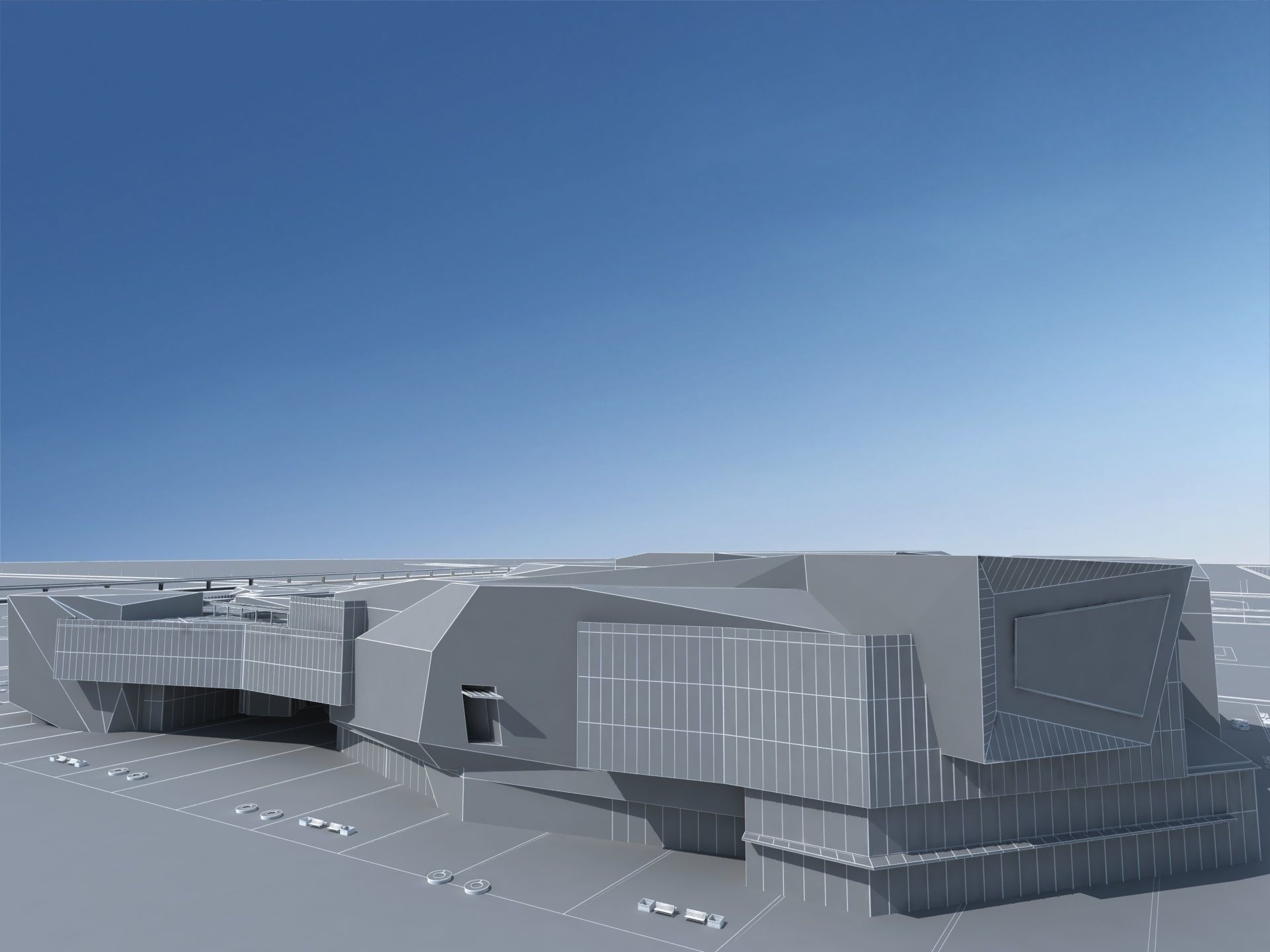  Plaza Complex 2 3D model_15