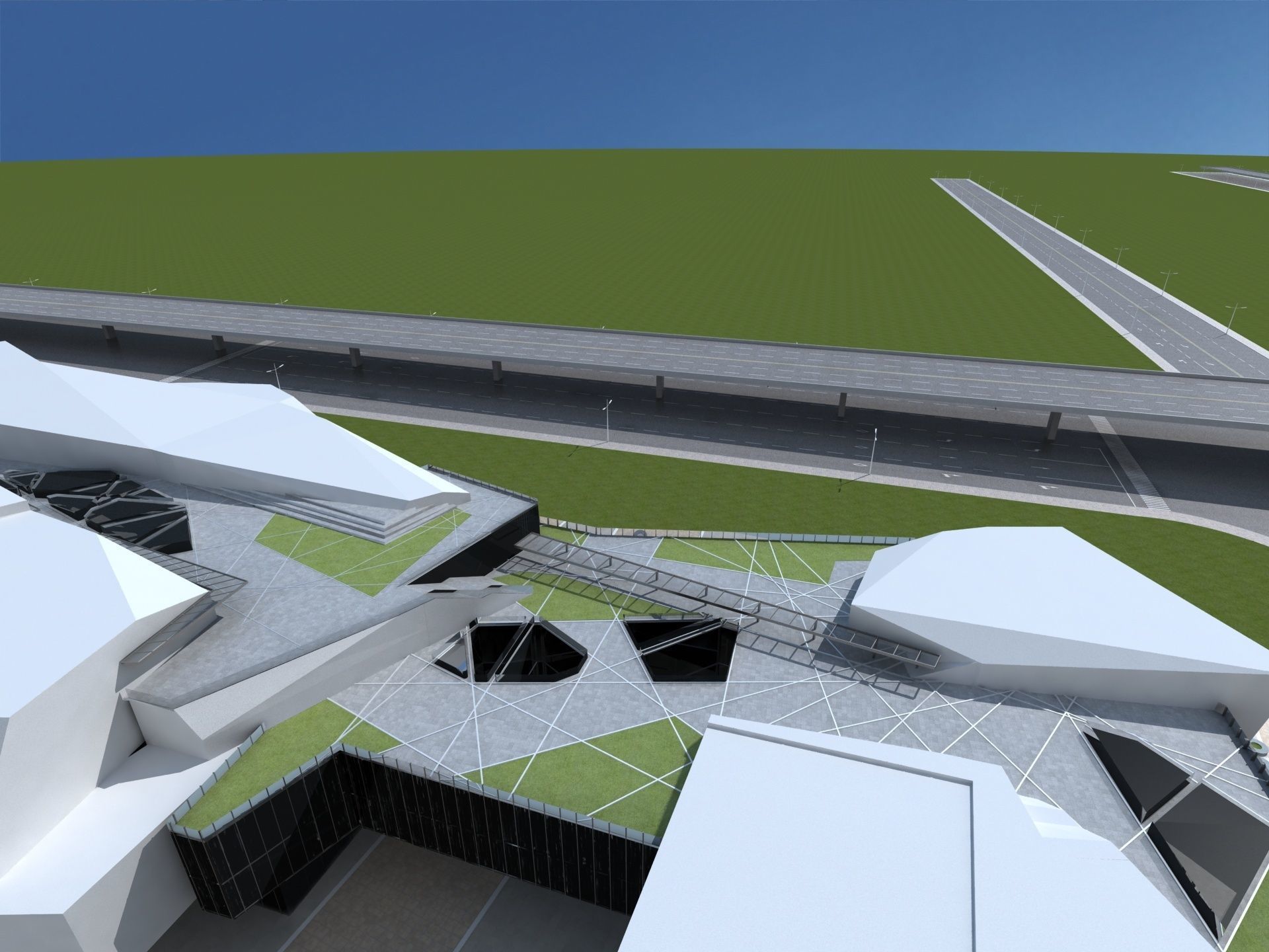  Plaza Complex 2 3D model_8