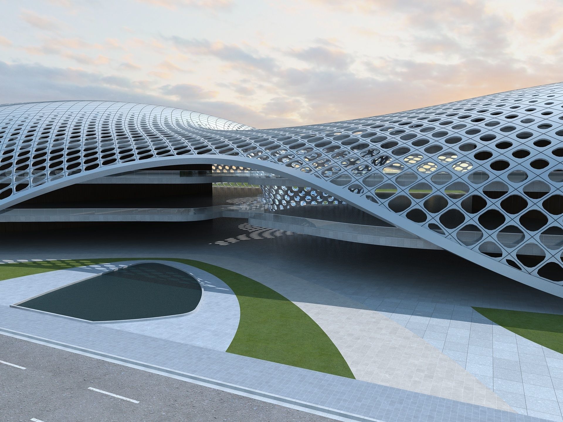 Complex 3 3D model_4