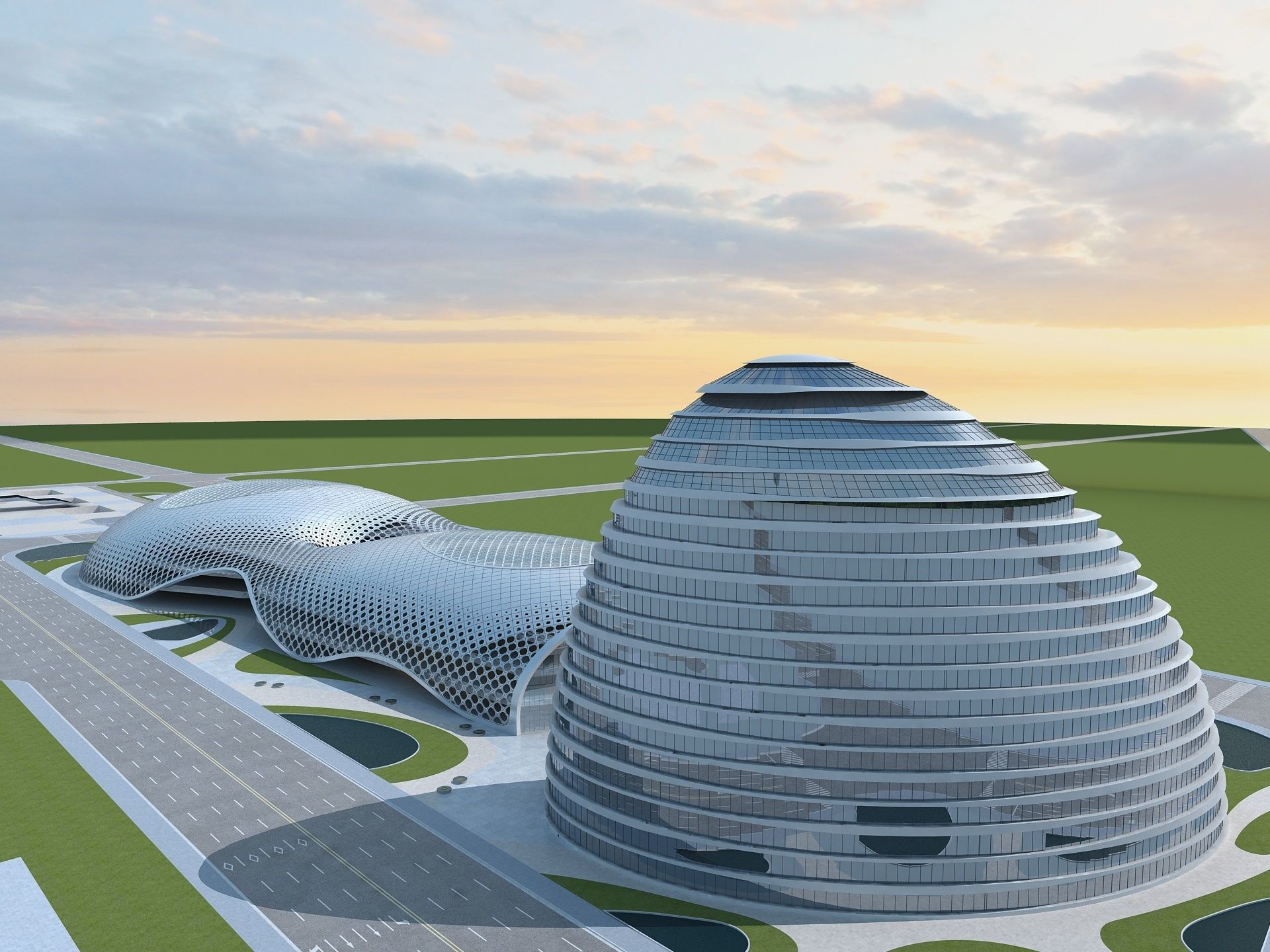 Complex 3 3D model_3