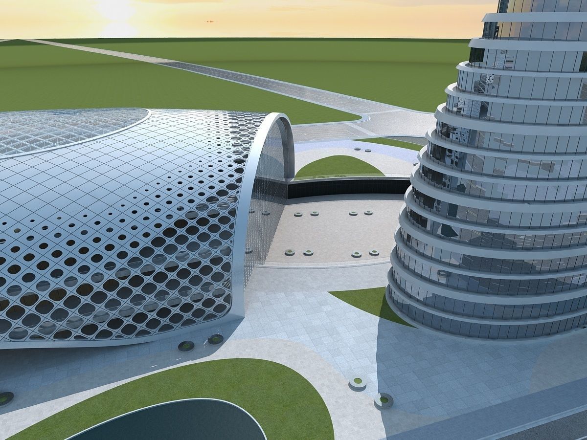 Complex 3 3D model_5