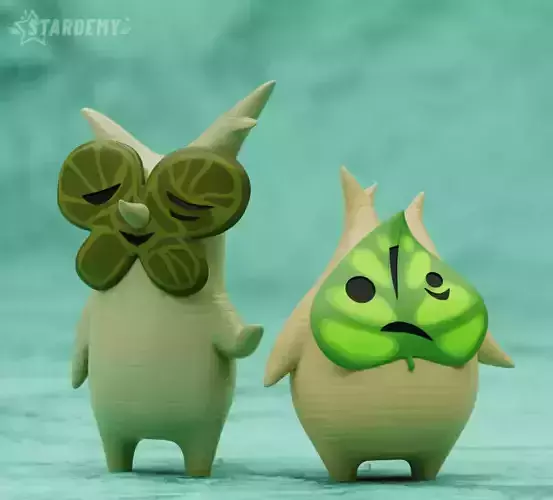 Koroks Miniatures from Zelda 2 types Wind Waker 3D print model