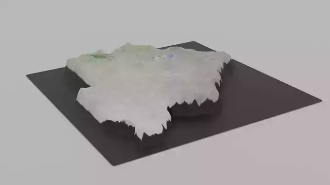 Botswana Map Country