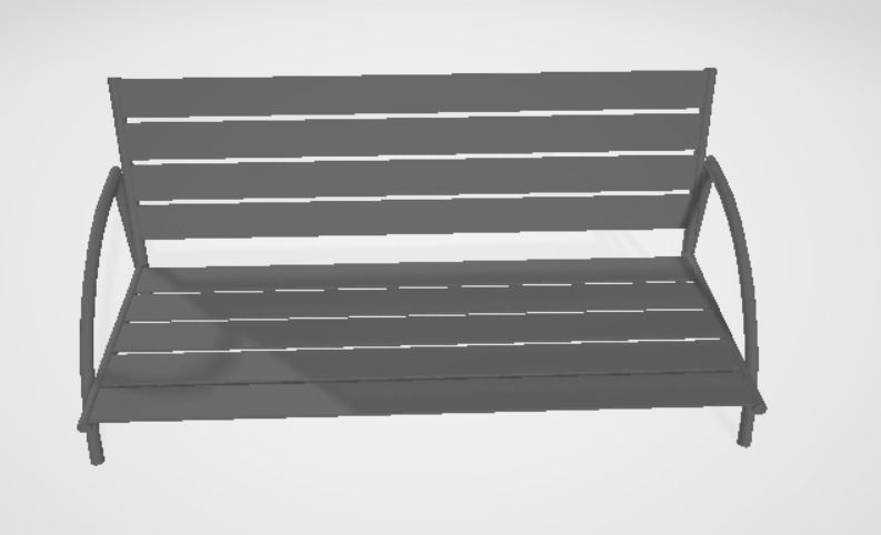 Public bench-2-0017-24-5-23 3D model_4
