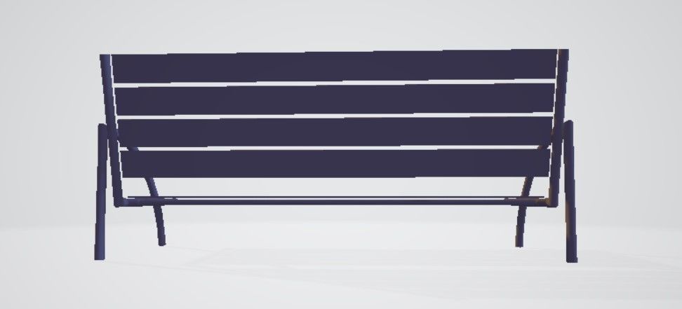 Public bench-2-0017-24-5-23 3D model_2